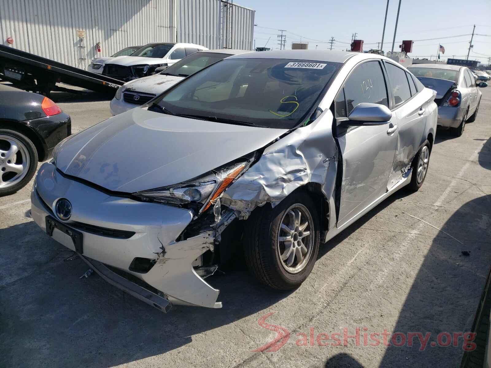 JTDKBRFU4H3576265 2017 TOYOTA PRIUS