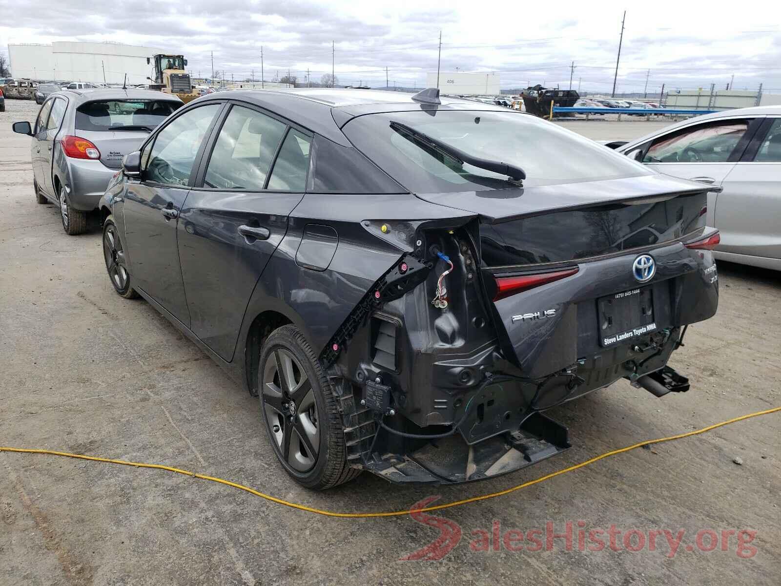 JTDKARFU7K3083397 2019 TOYOTA PRIUS