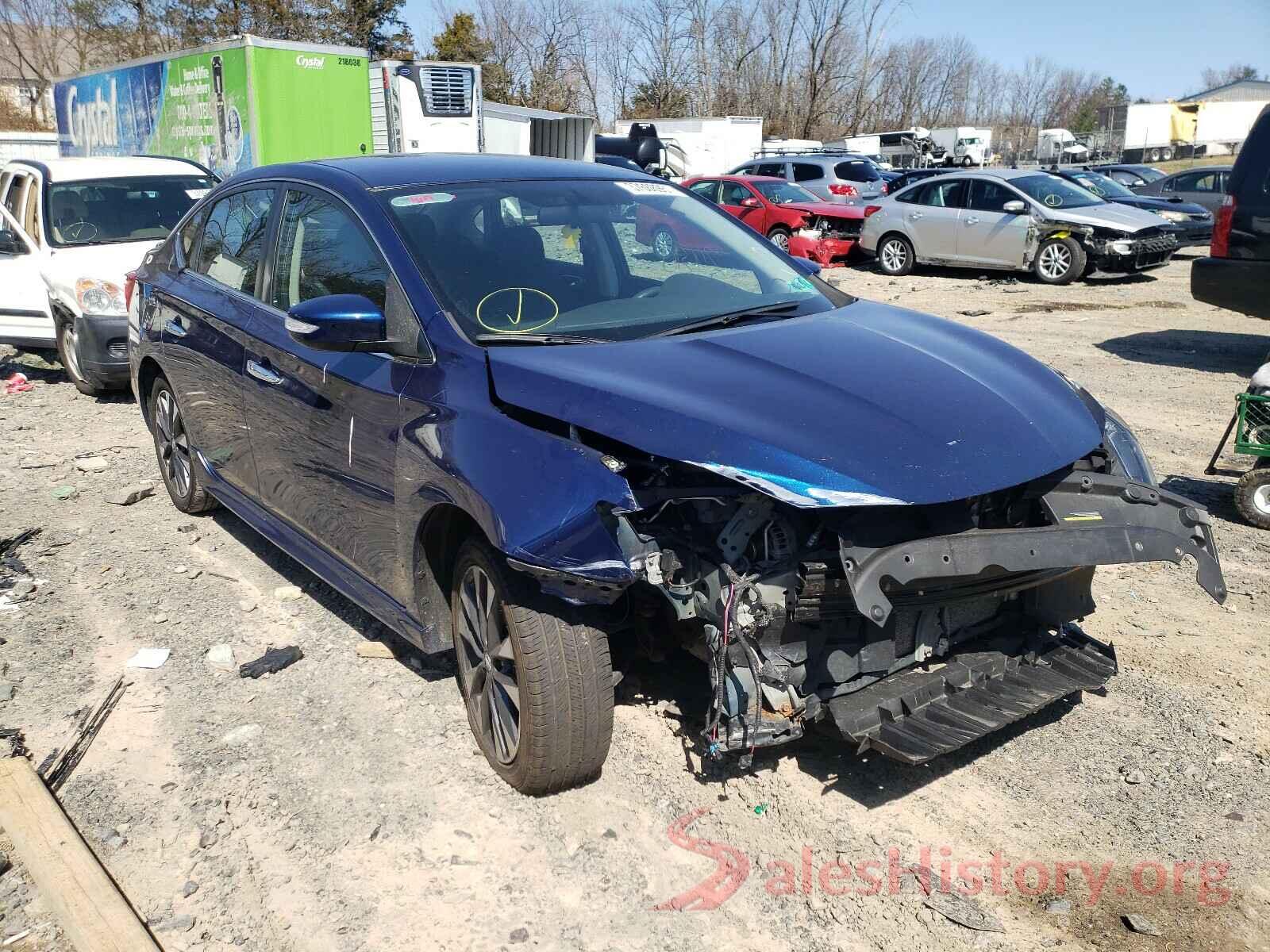 3N1AB7AP9HY406205 2017 NISSAN SENTRA