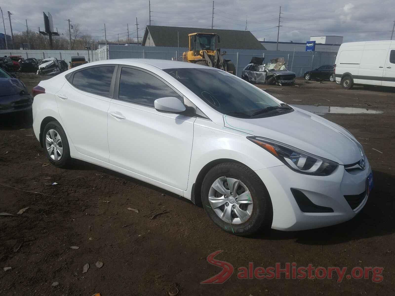 5NPDH4AE6GH757638 2016 HYUNDAI ELANTRA