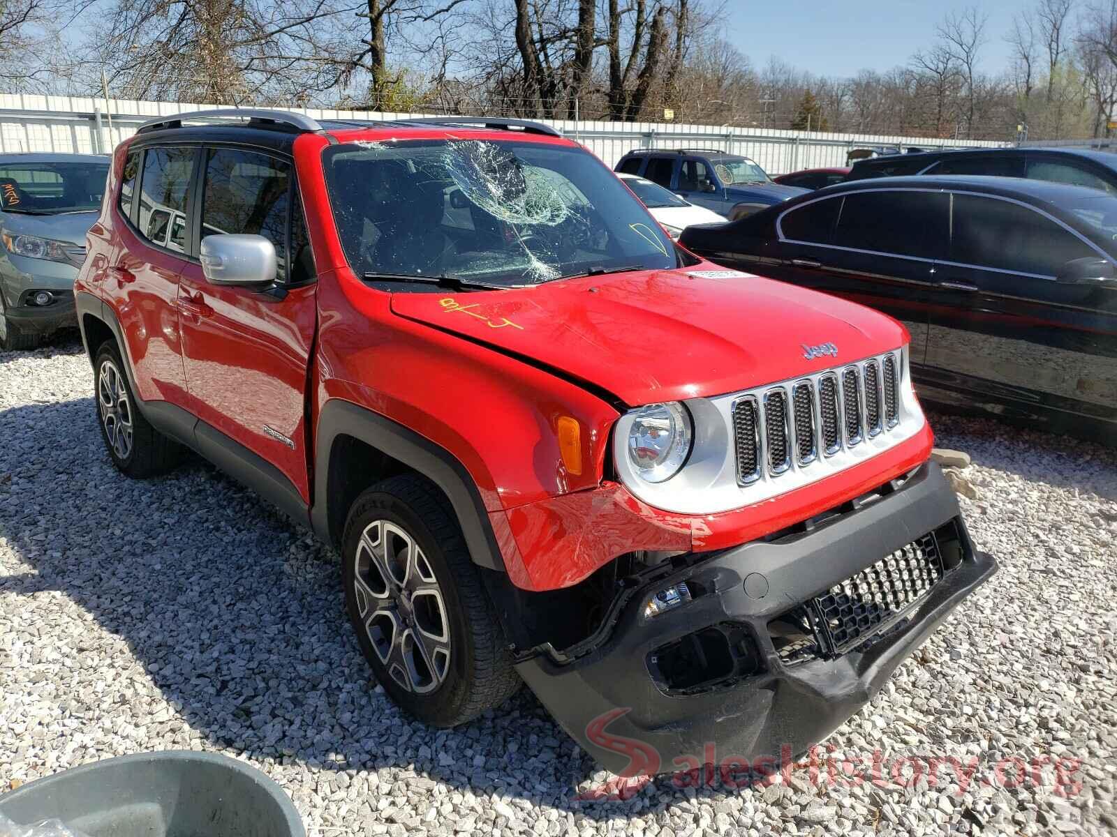 ZACCJBDT8GPD58199 2016 JEEP RENEGADE