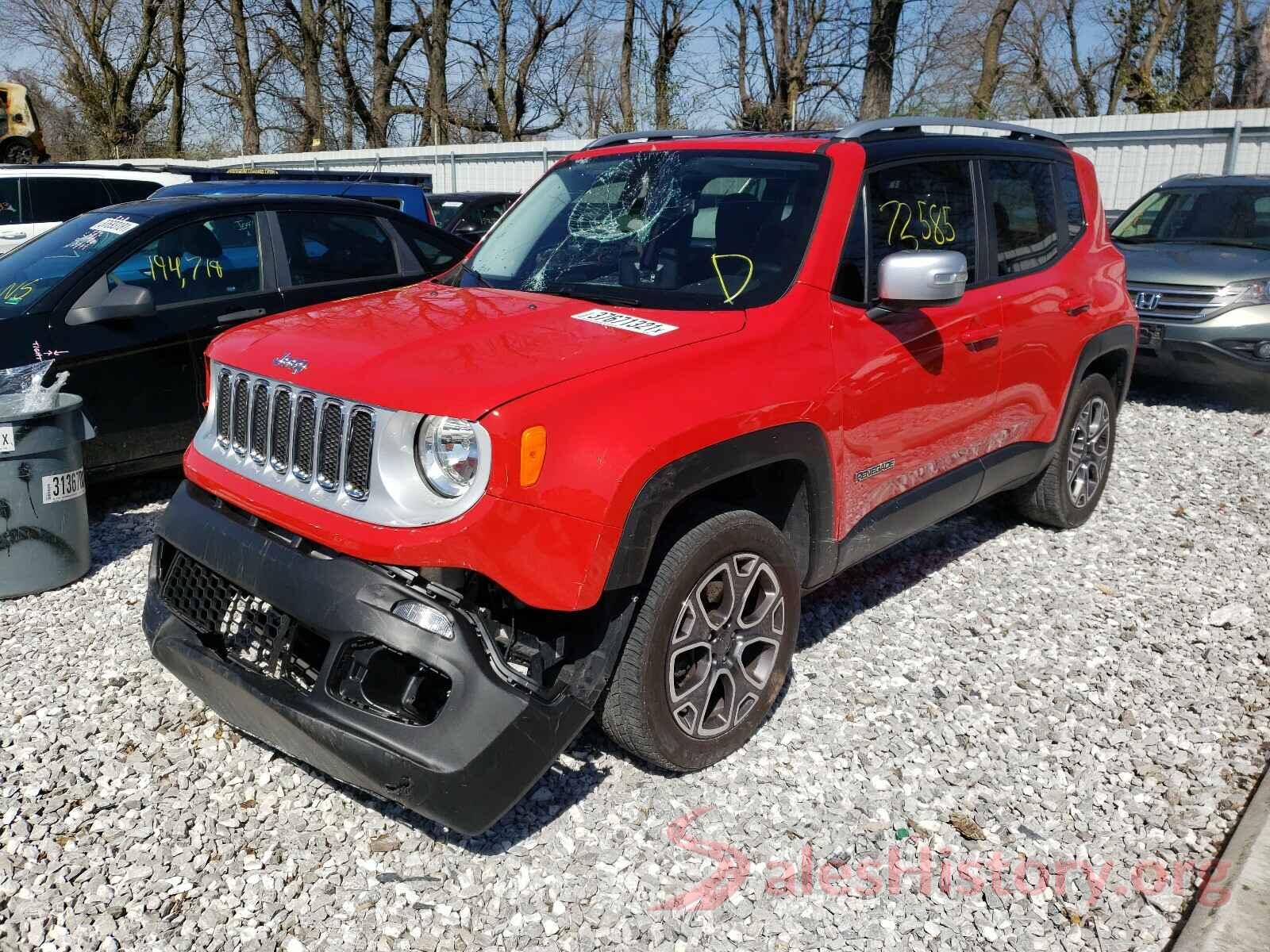 ZACCJBDT8GPD58199 2016 JEEP RENEGADE