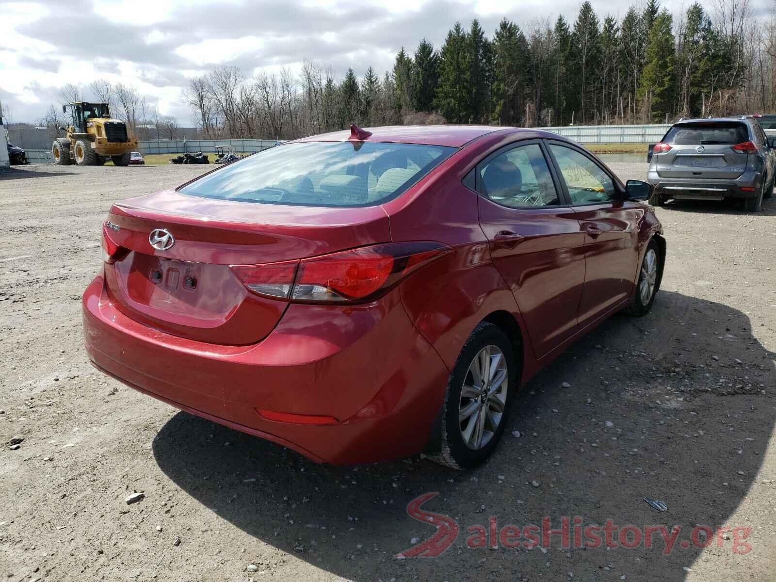 5NPDH4AE2GH661778 2016 HYUNDAI ELANTRA