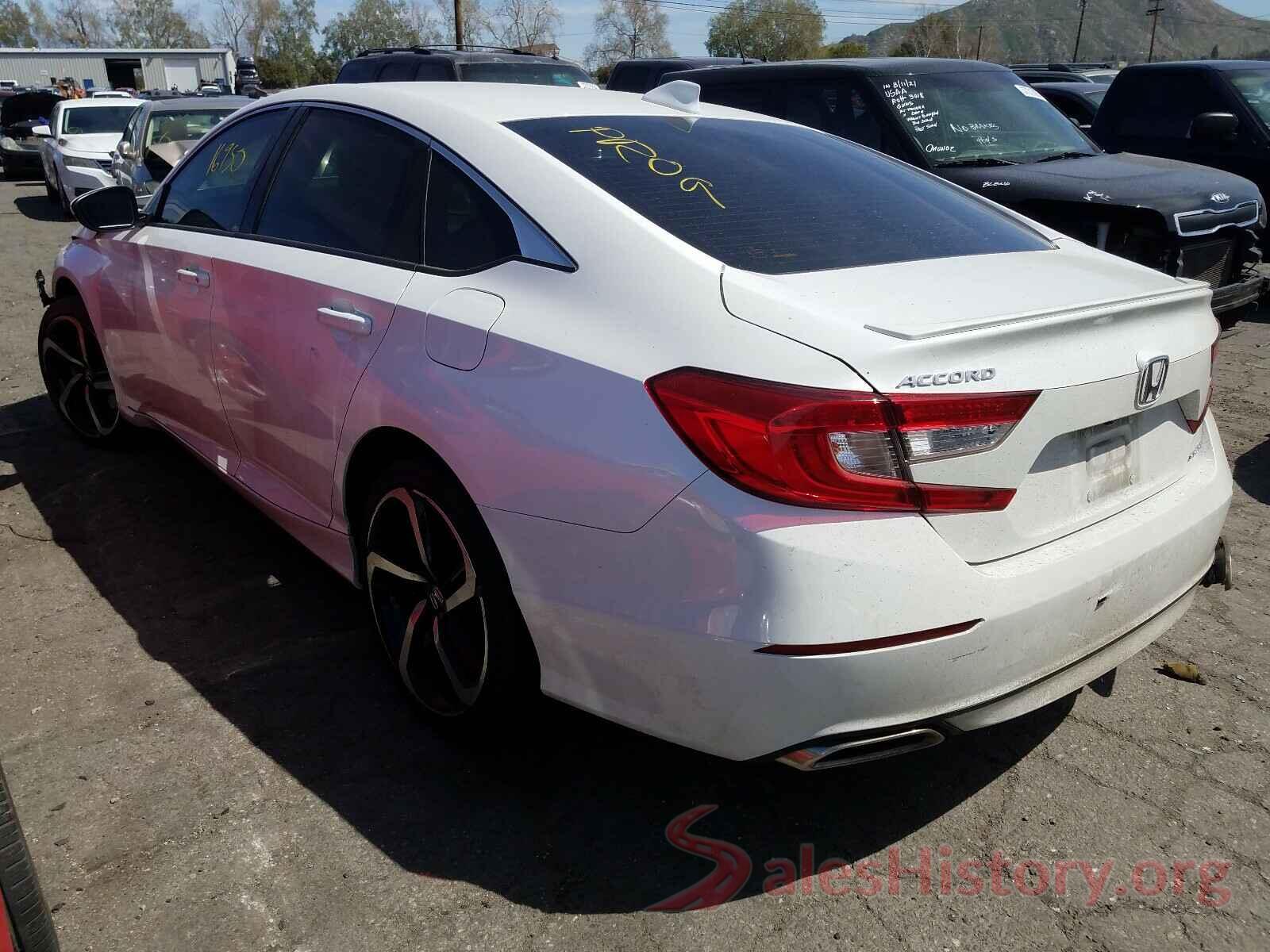 1HGCV1F33KA130116 2019 HONDA ACCORD