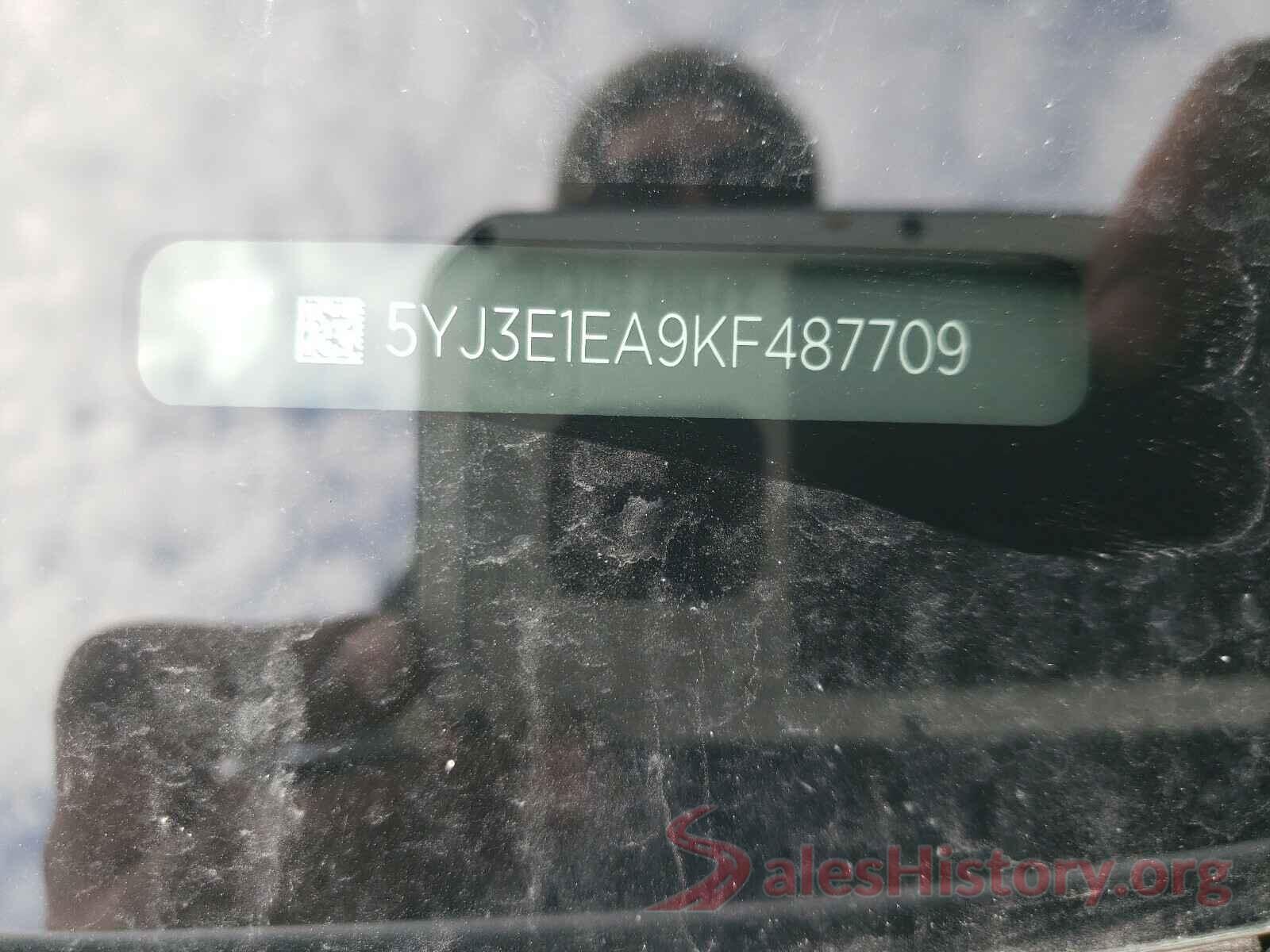 5YJ3E1EA9KF487709 2019 TESLA MODEL 3