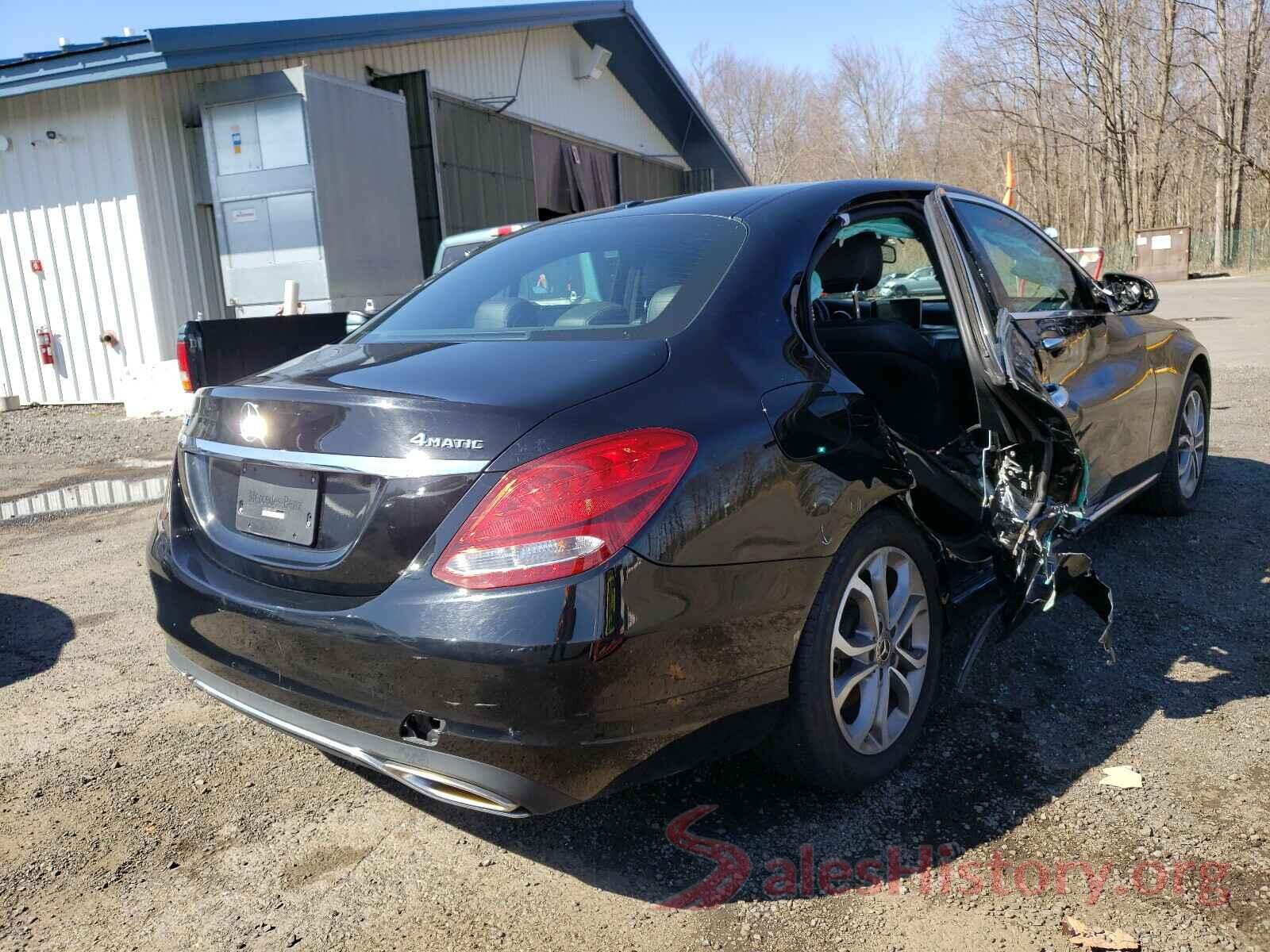 55SWF4KB3JU260795 2018 MERCEDES-BENZ C CLASS