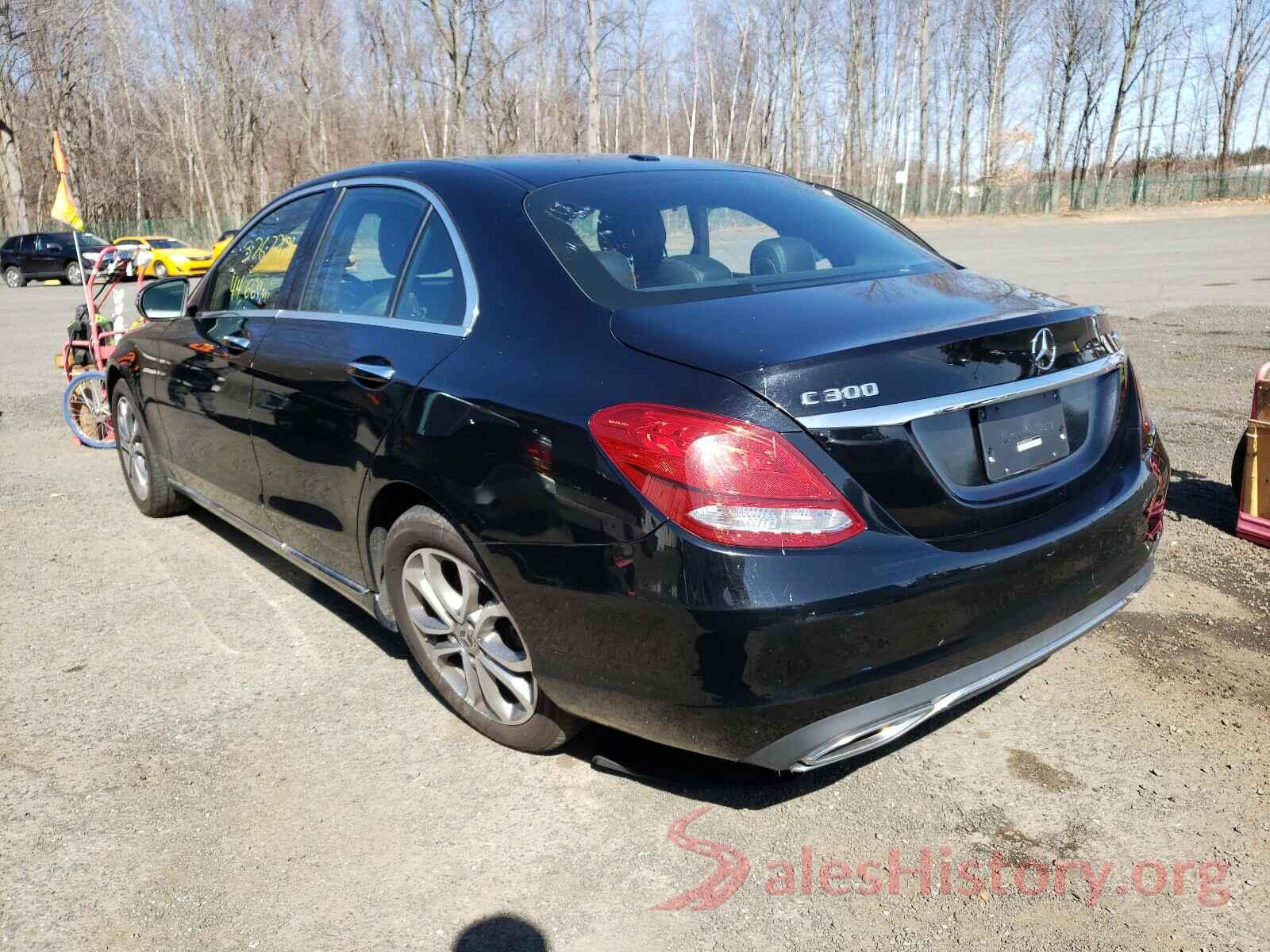 55SWF4KB3JU260795 2018 MERCEDES-BENZ C CLASS