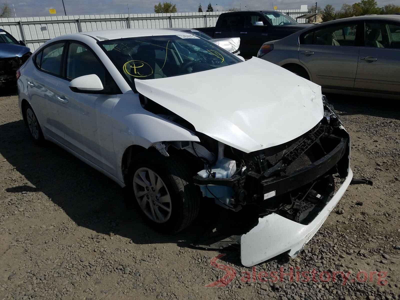 5NPD74LF2HH190838 2017 HYUNDAI ELANTRA