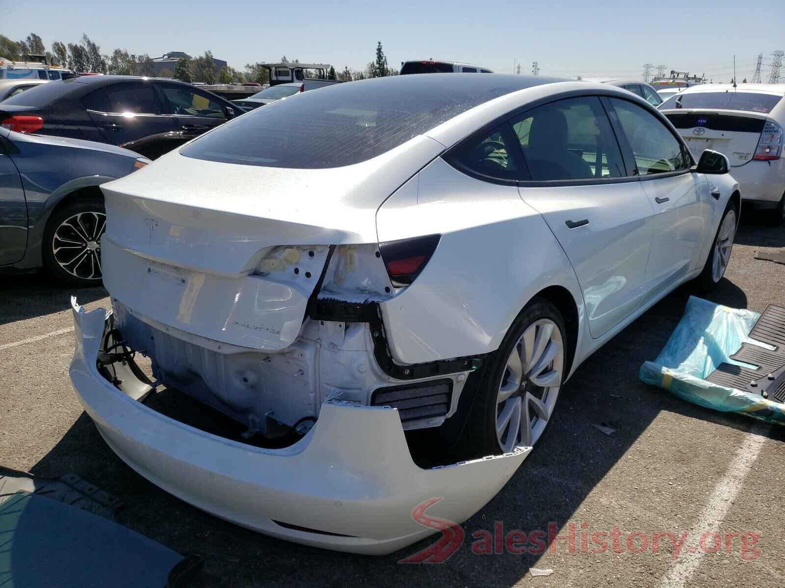 5YJ3E1EB6KF470004 2019 TESLA MODEL 3