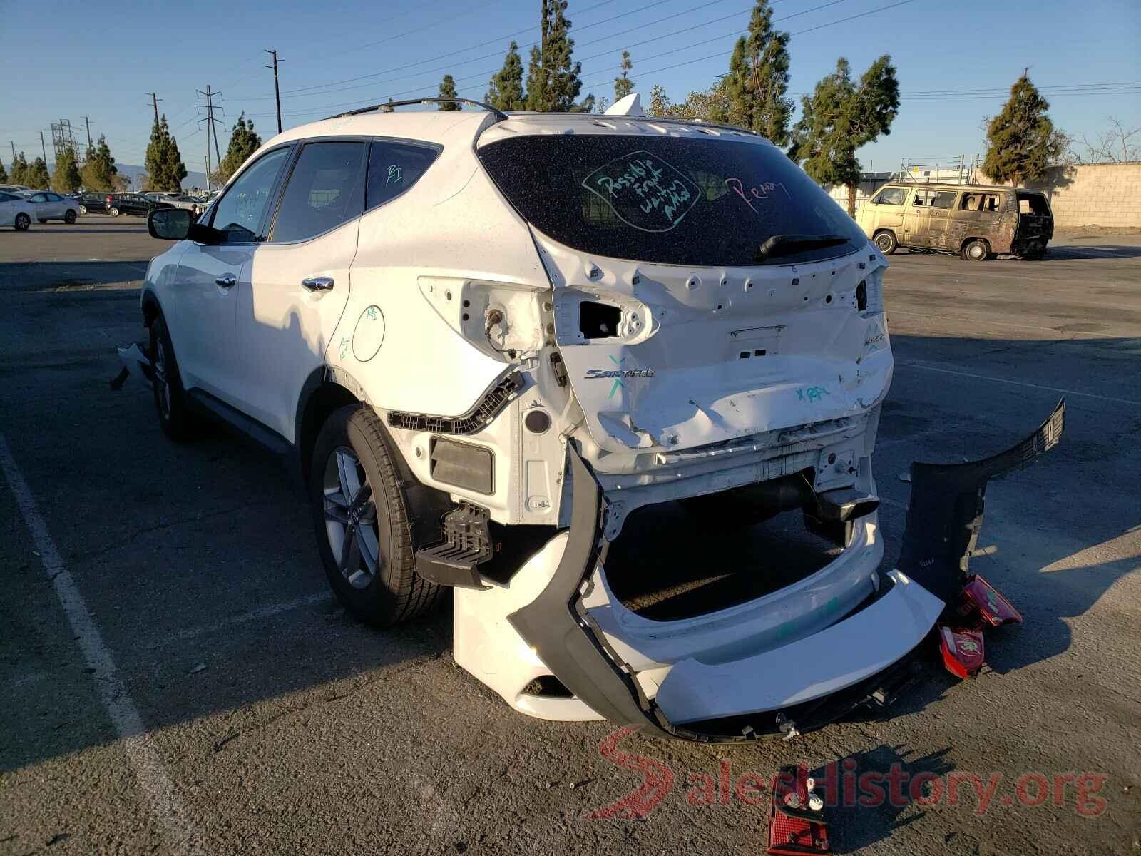 5XYZT3LB3HG391681 2017 HYUNDAI SANTA FE