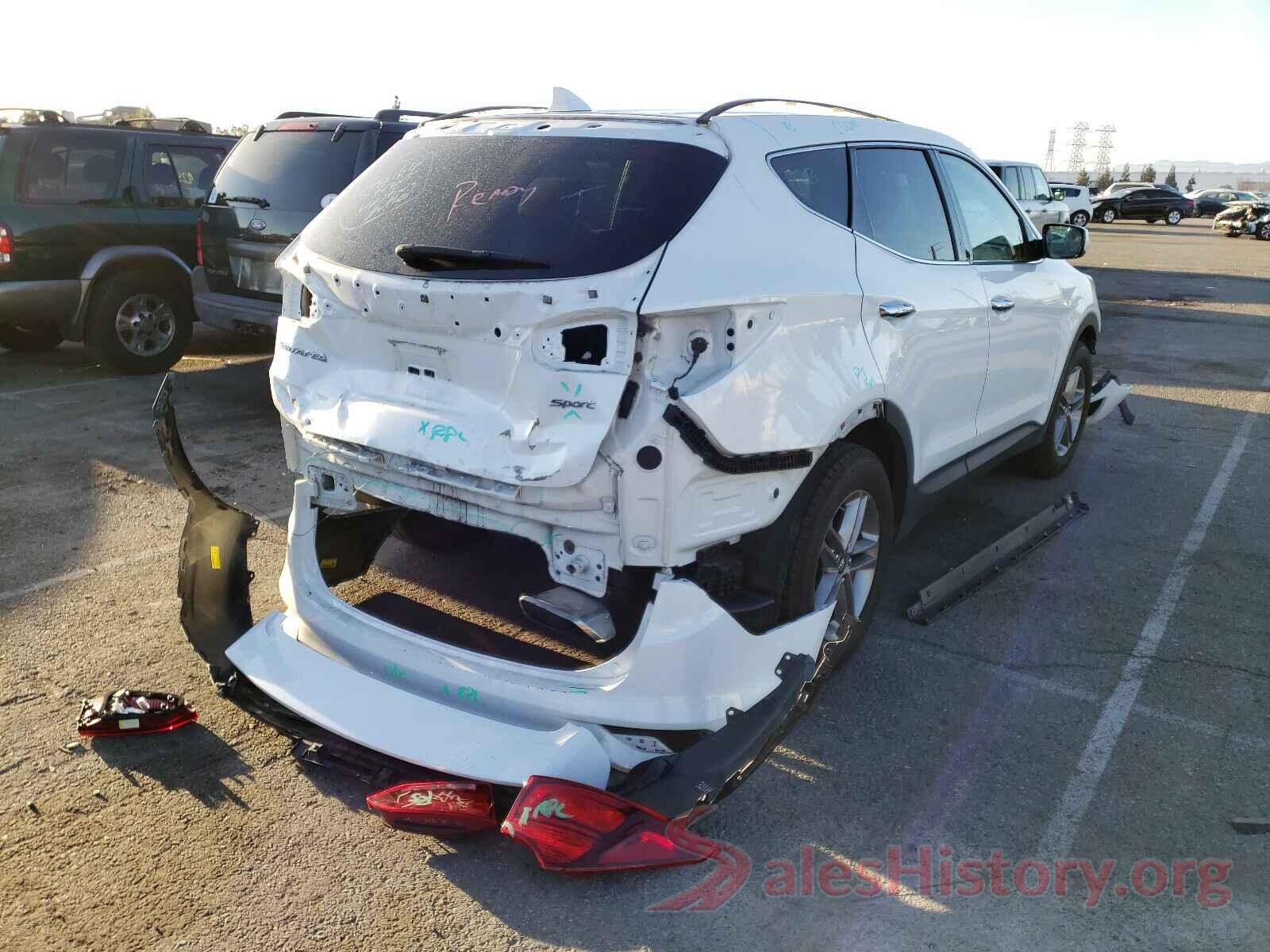 5XYZT3LB3HG391681 2017 HYUNDAI SANTA FE