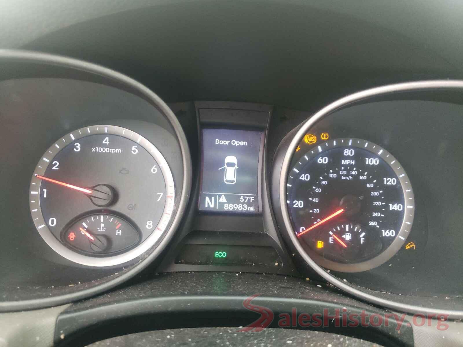 5XYZT3LB8GG342877 2016 HYUNDAI SANTA FE