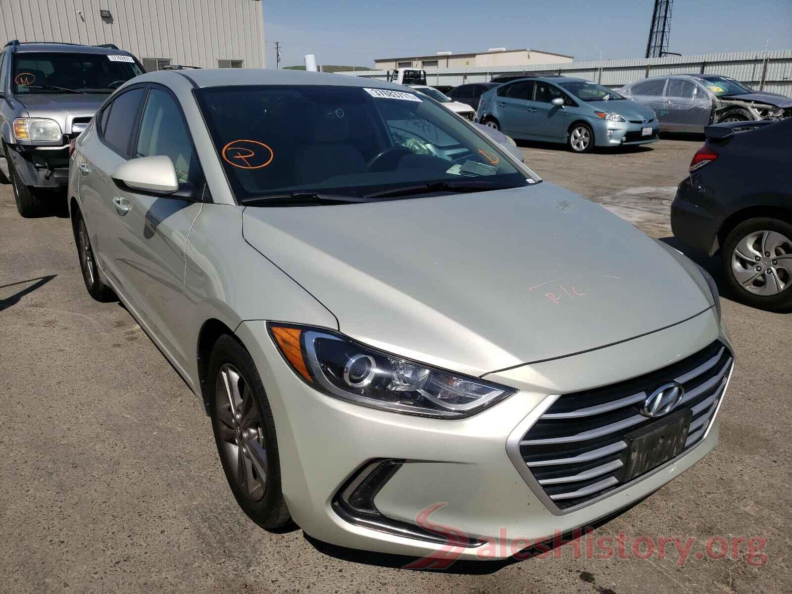 5NPD84LF7HH057358 2017 HYUNDAI ELANTRA