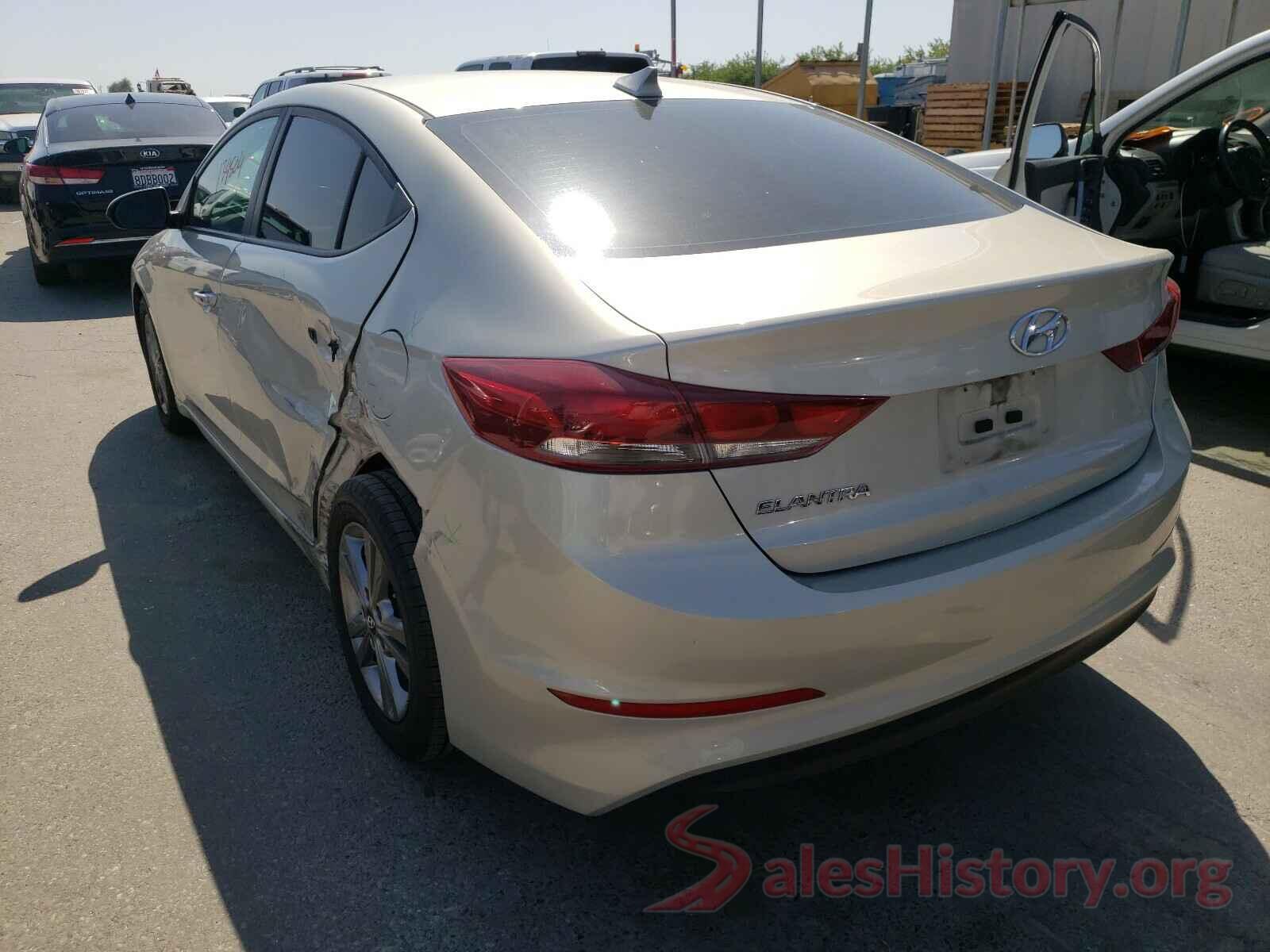 5NPD84LF7HH057358 2017 HYUNDAI ELANTRA