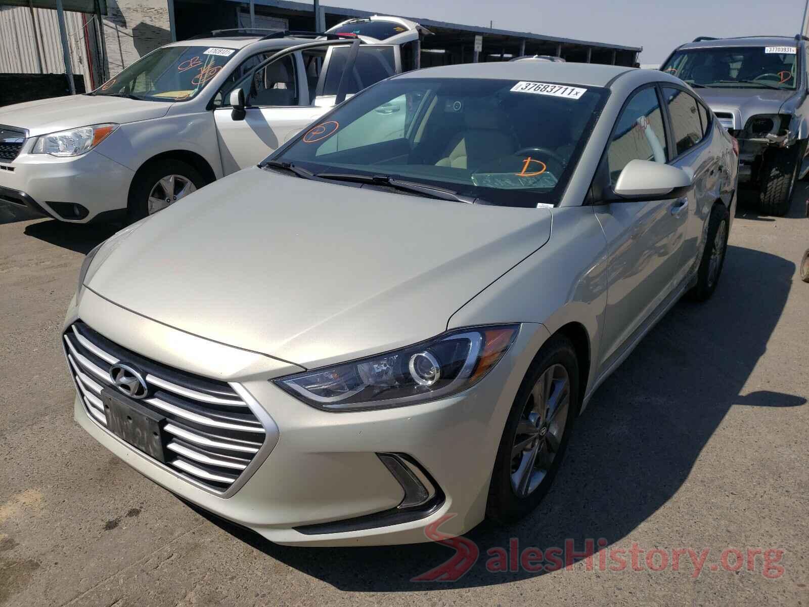 5NPD84LF7HH057358 2017 HYUNDAI ELANTRA