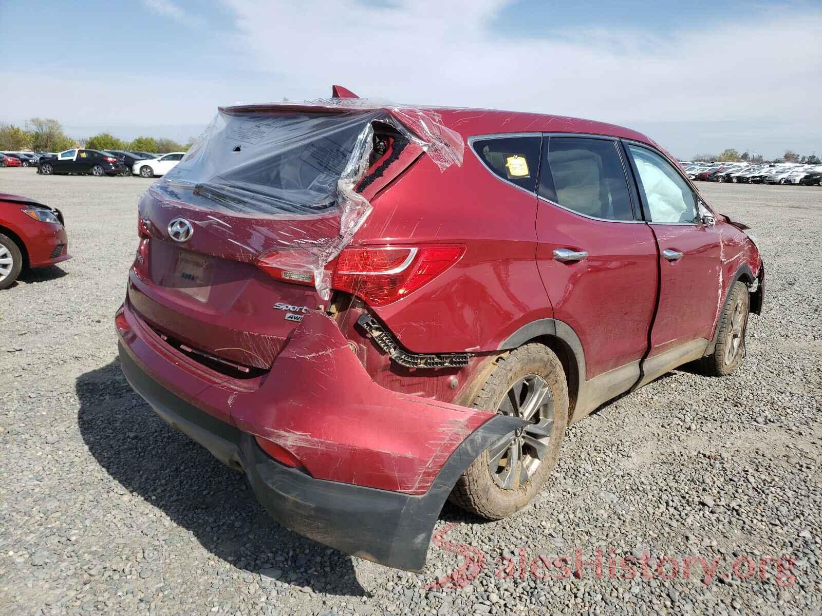 5XYZTDLB5GG327095 2016 HYUNDAI SANTA FE