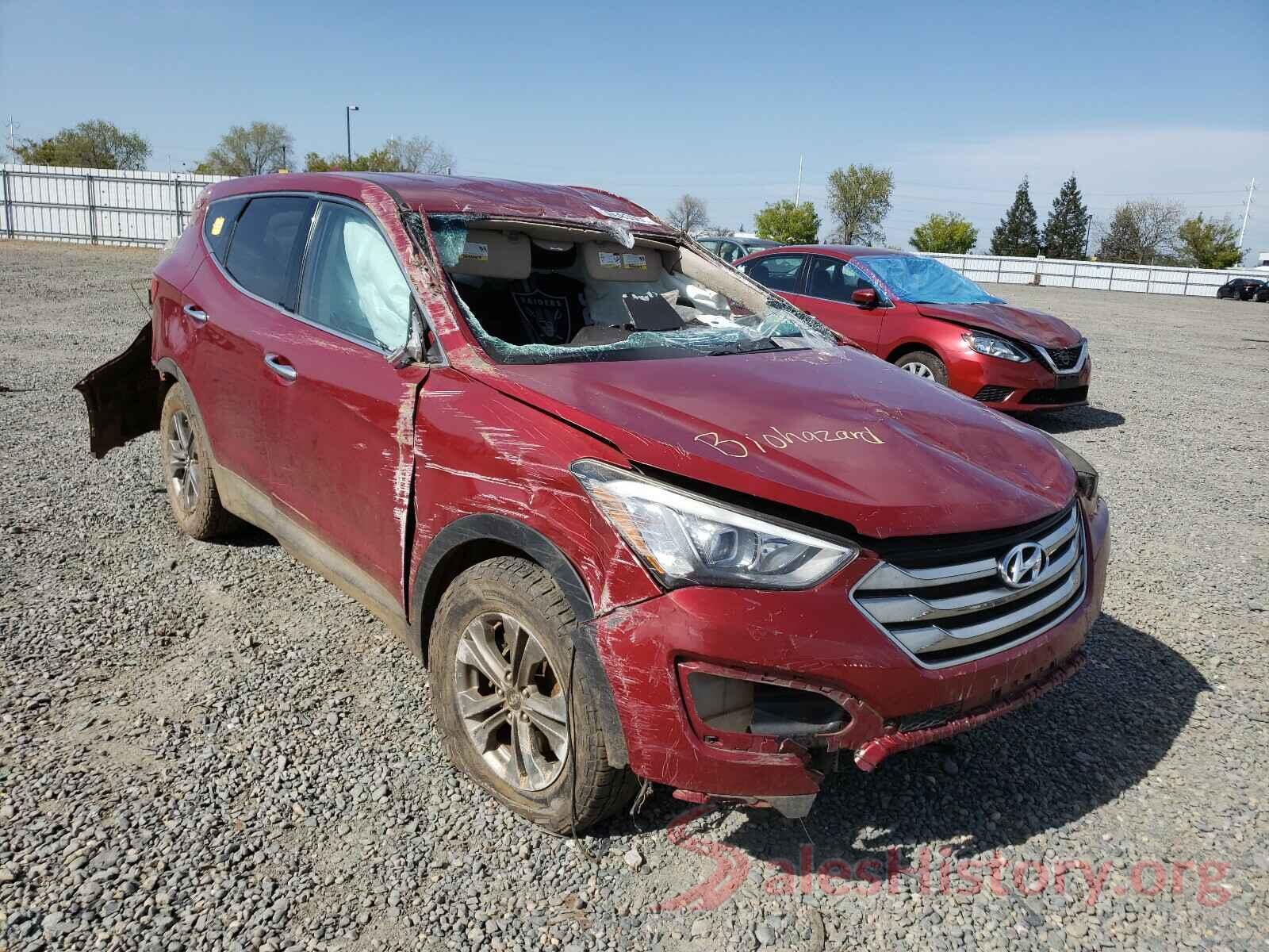 5XYZTDLB5GG327095 2016 HYUNDAI SANTA FE