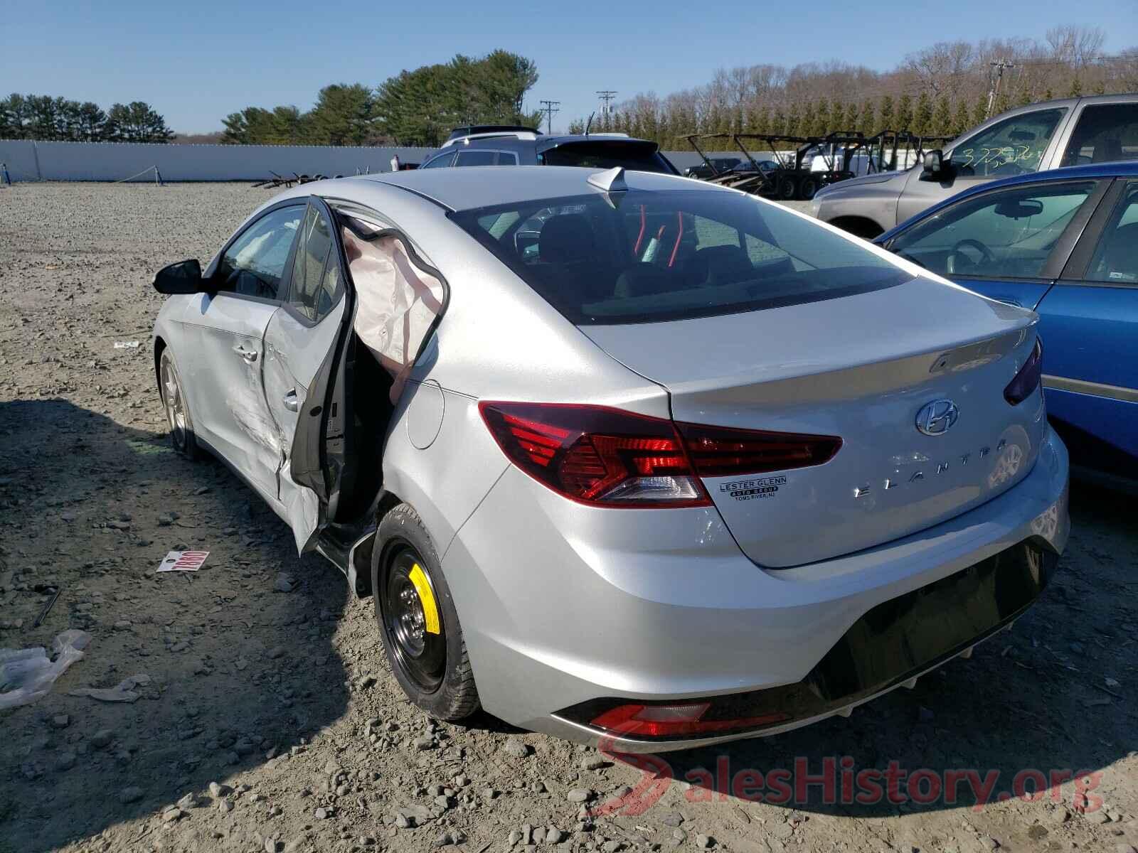 5NPD84LF0LH503598 2020 HYUNDAI ELANTRA