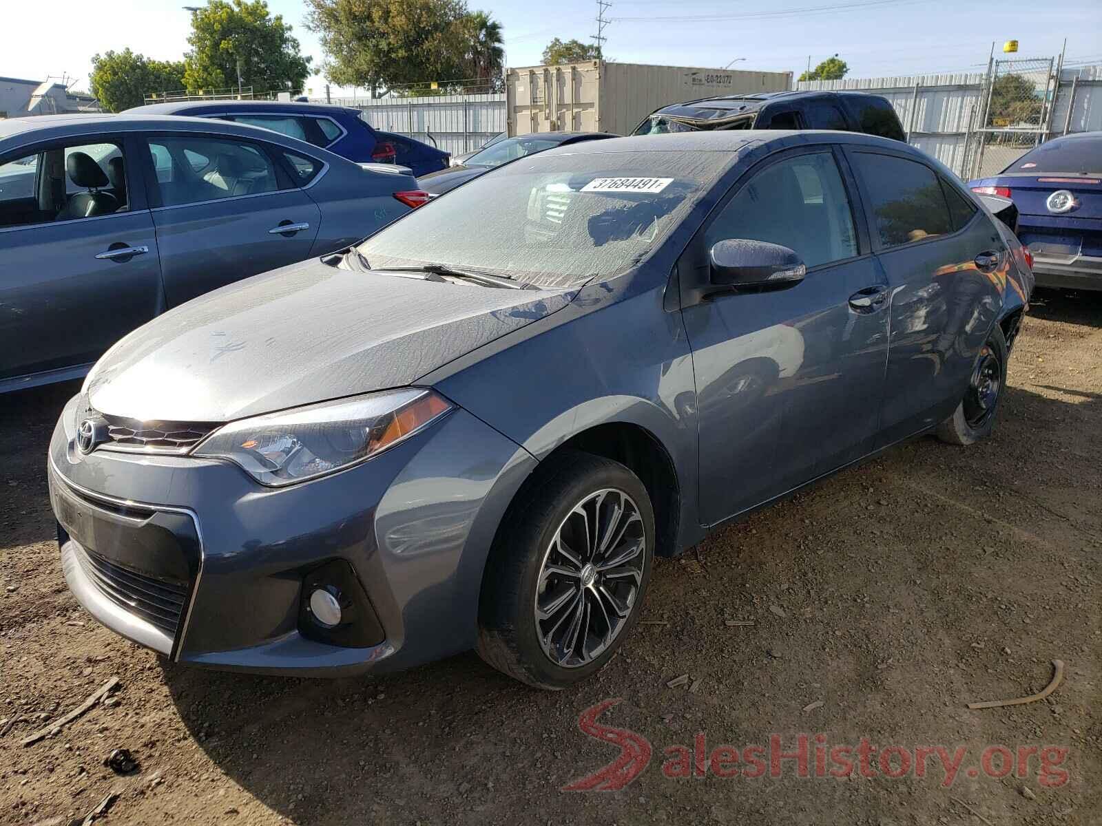 5YFBURHE4GP427442 2016 TOYOTA COROLLA