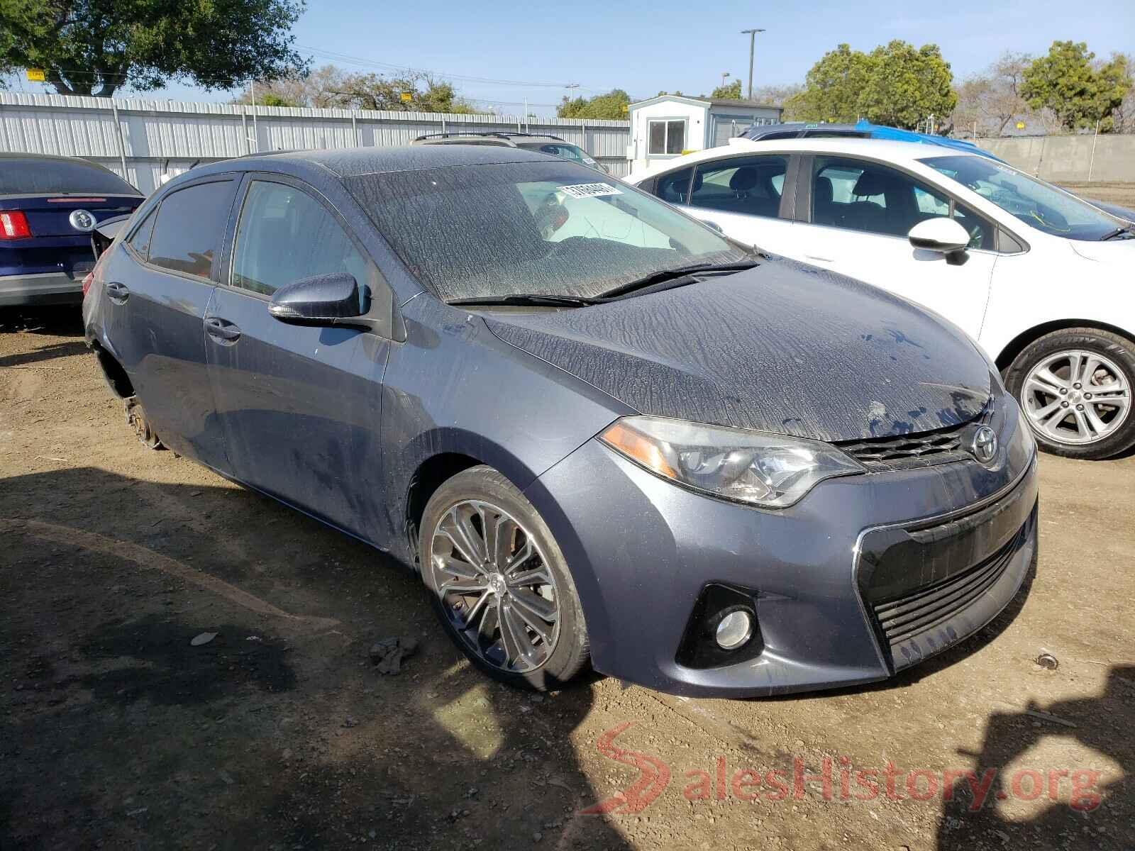 5YFBURHE4GP427442 2016 TOYOTA COROLLA