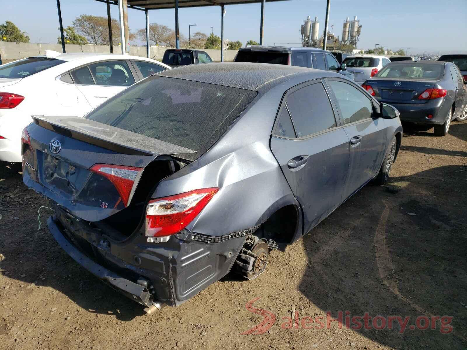 5YFBURHE4GP427442 2016 TOYOTA COROLLA