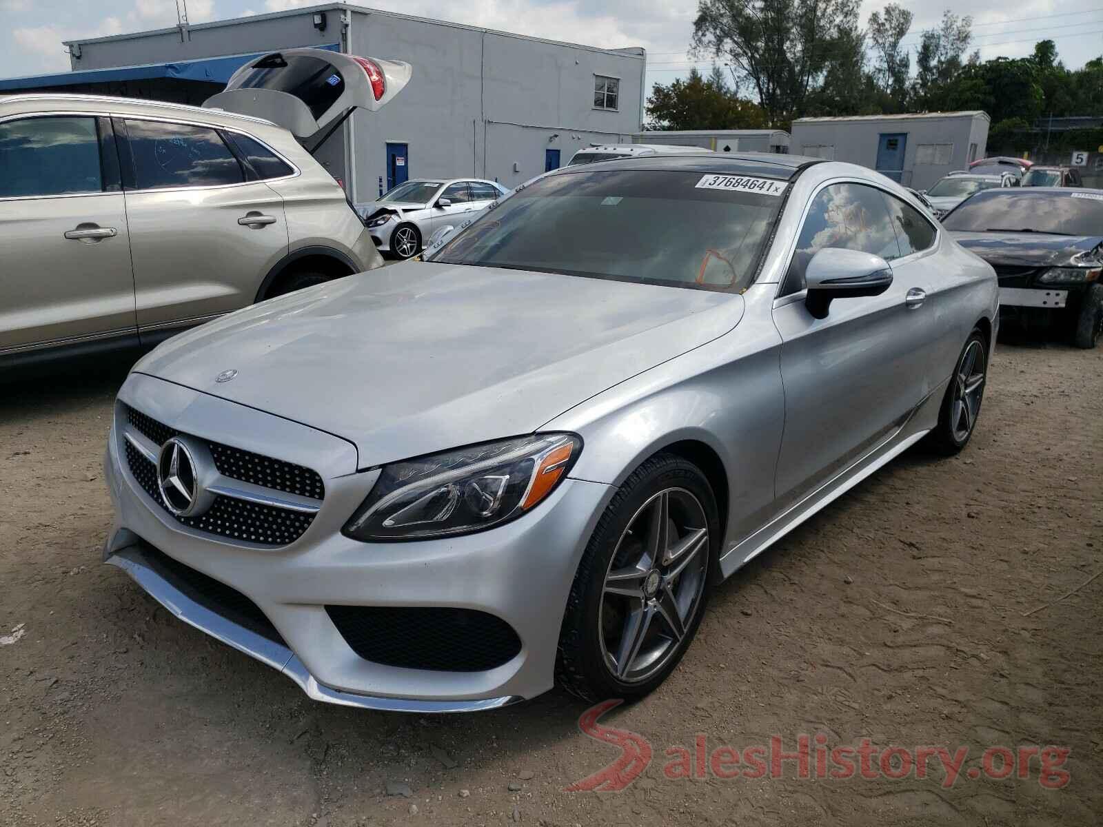 WDDWJ4JB3HF362658 2017 MERCEDES-BENZ C CLASS