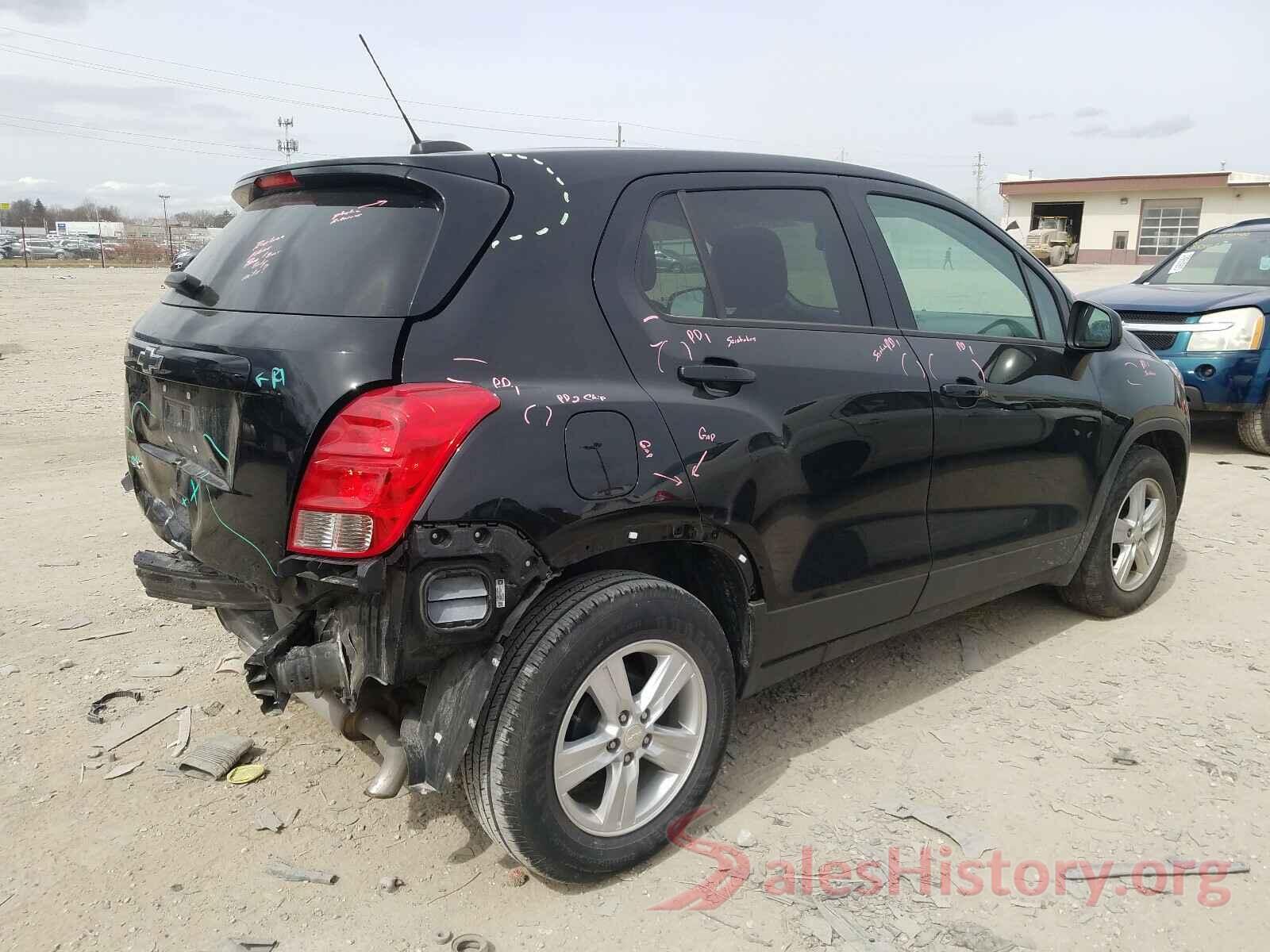 3GNCJKSB1KL393766 2019 CHEVROLET TRAX