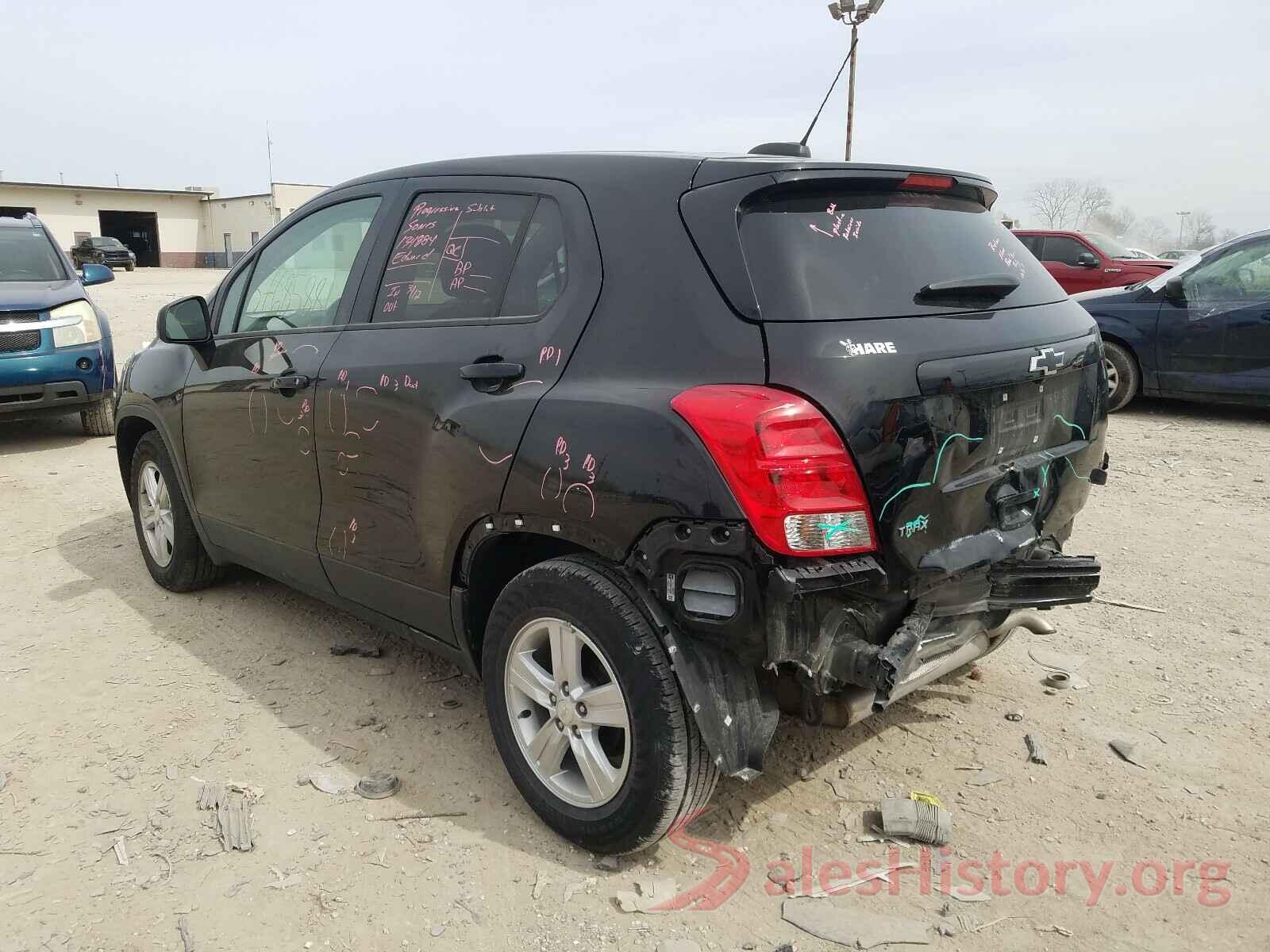 3GNCJKSB1KL393766 2019 CHEVROLET TRAX