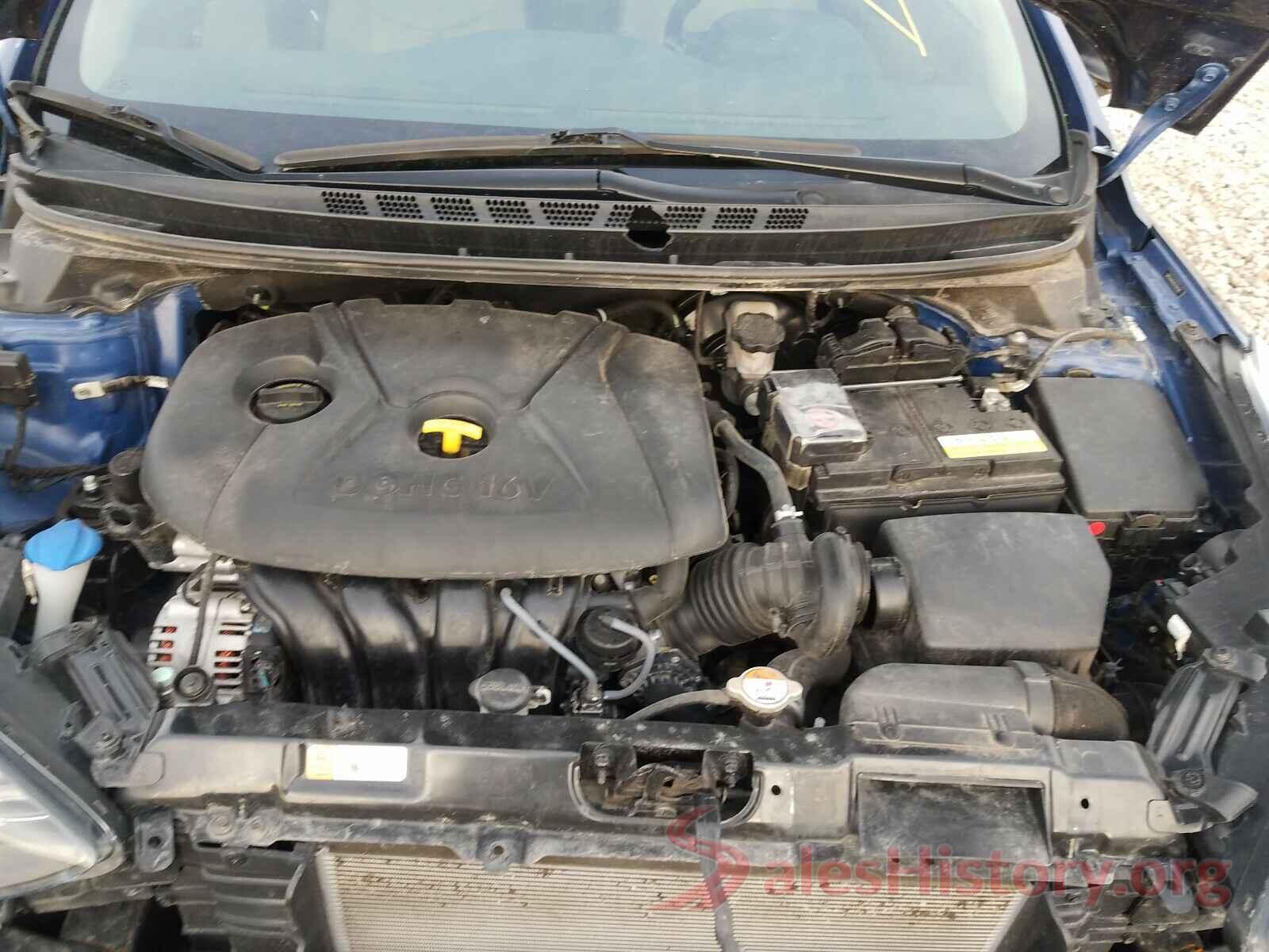 5NPDH4AE9GH784395 2016 HYUNDAI ELANTRA