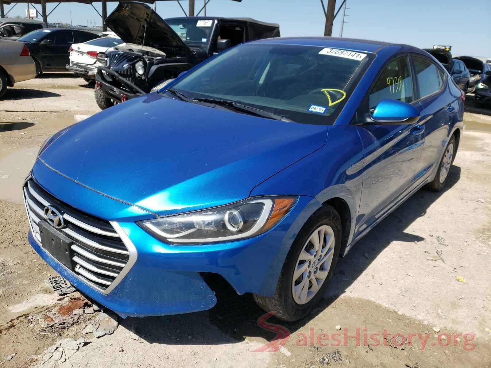 5NPD74LF0HH209564 2017 HYUNDAI ELANTRA