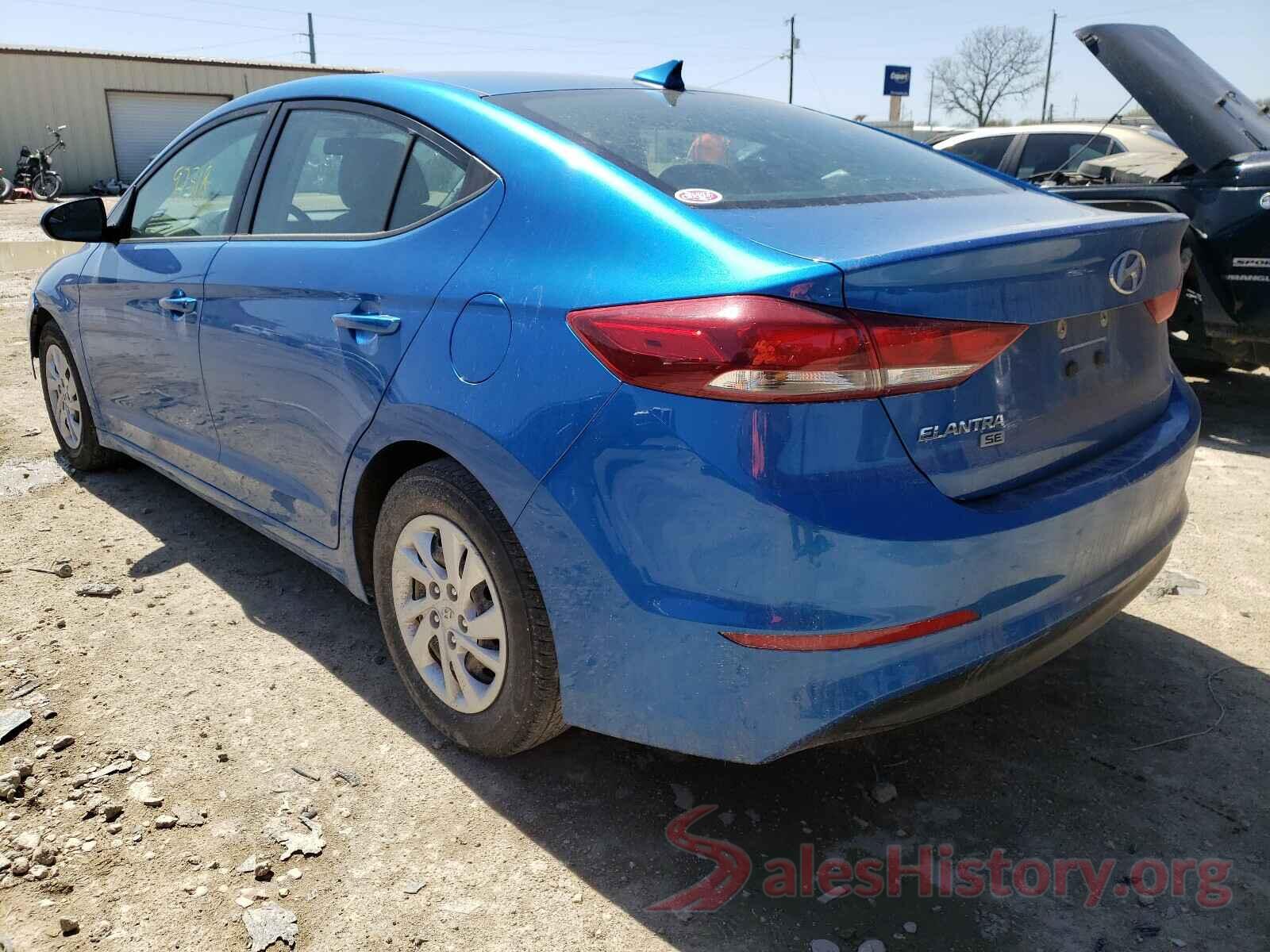 5NPD74LF0HH209564 2017 HYUNDAI ELANTRA