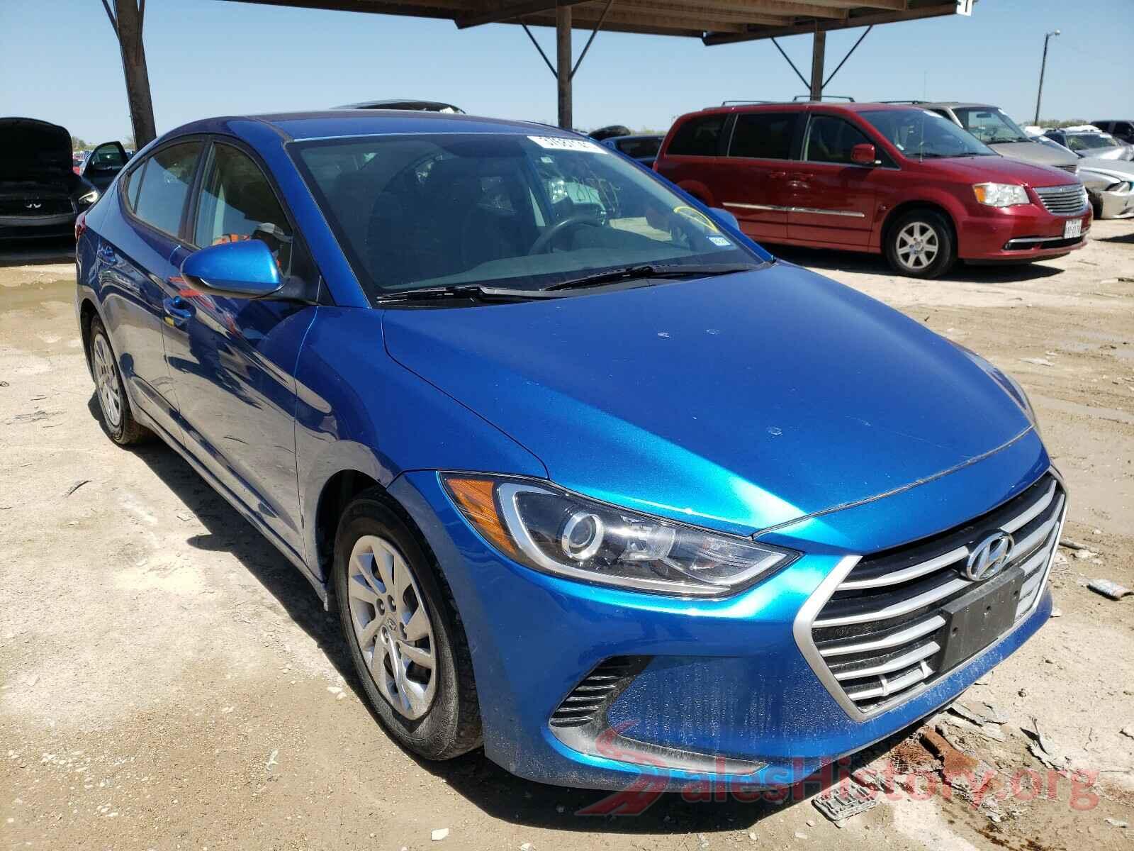 5NPD74LF0HH209564 2017 HYUNDAI ELANTRA