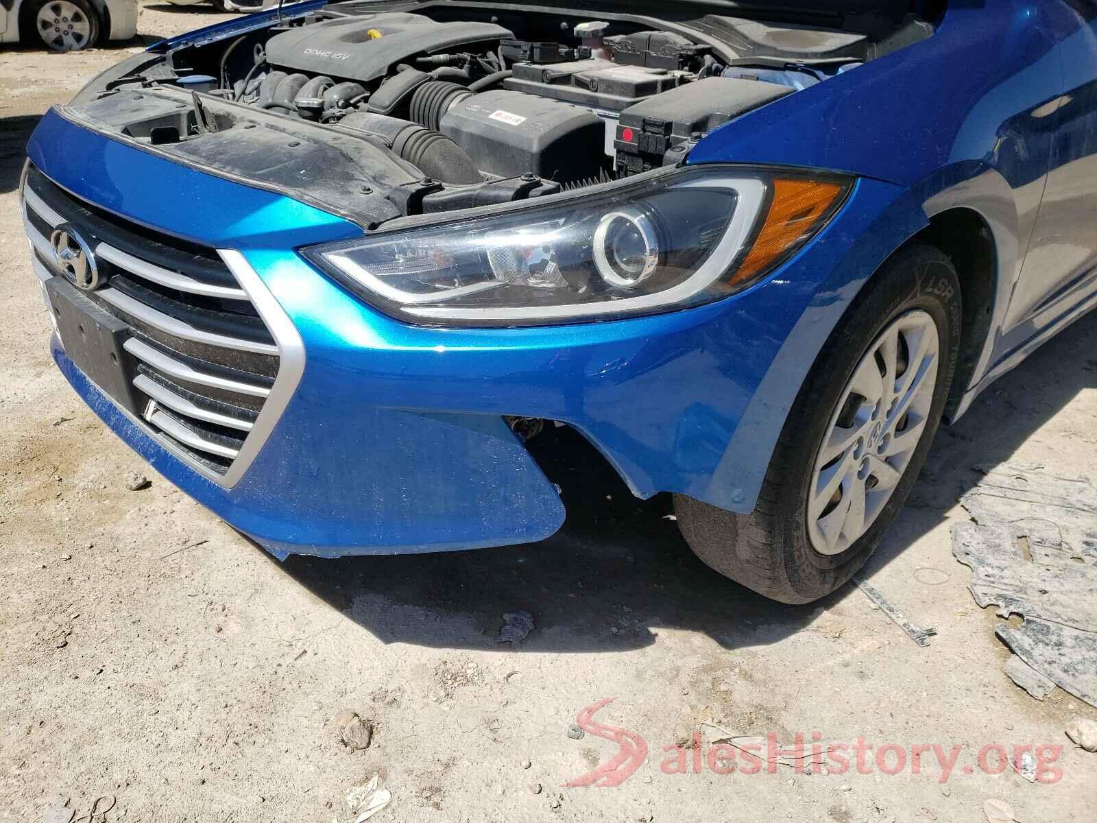 5NPD74LF0HH209564 2017 HYUNDAI ELANTRA