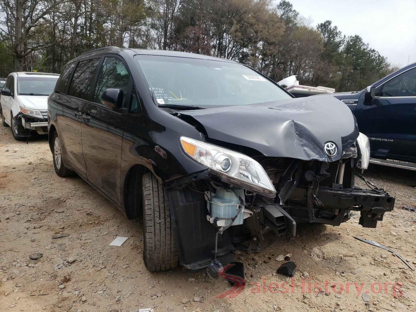 5TDYK3DC7GS731020 2016 TOYOTA SIENNA