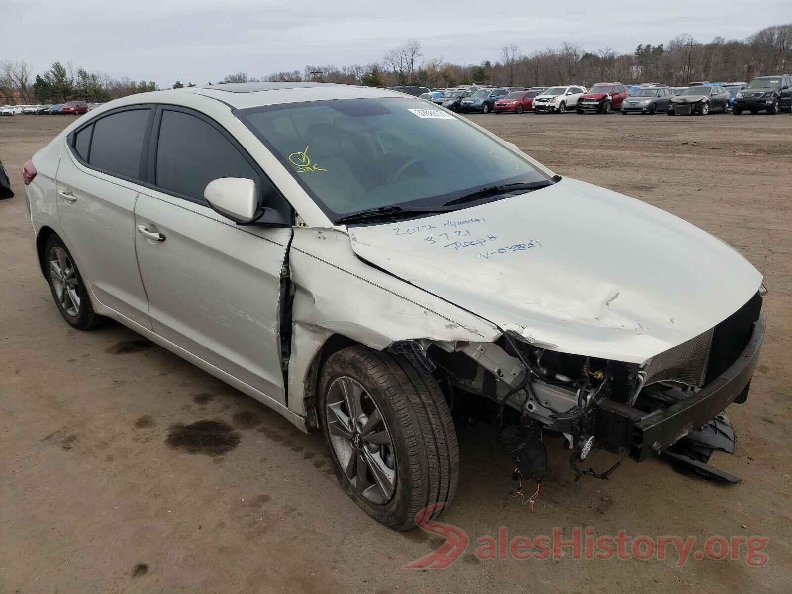 KMHD84LF0HU328309 2017 HYUNDAI ELANTRA