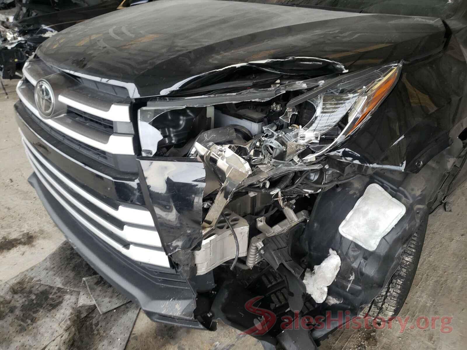 5TDKZRFH7JS527161 2018 TOYOTA HIGHLANDER