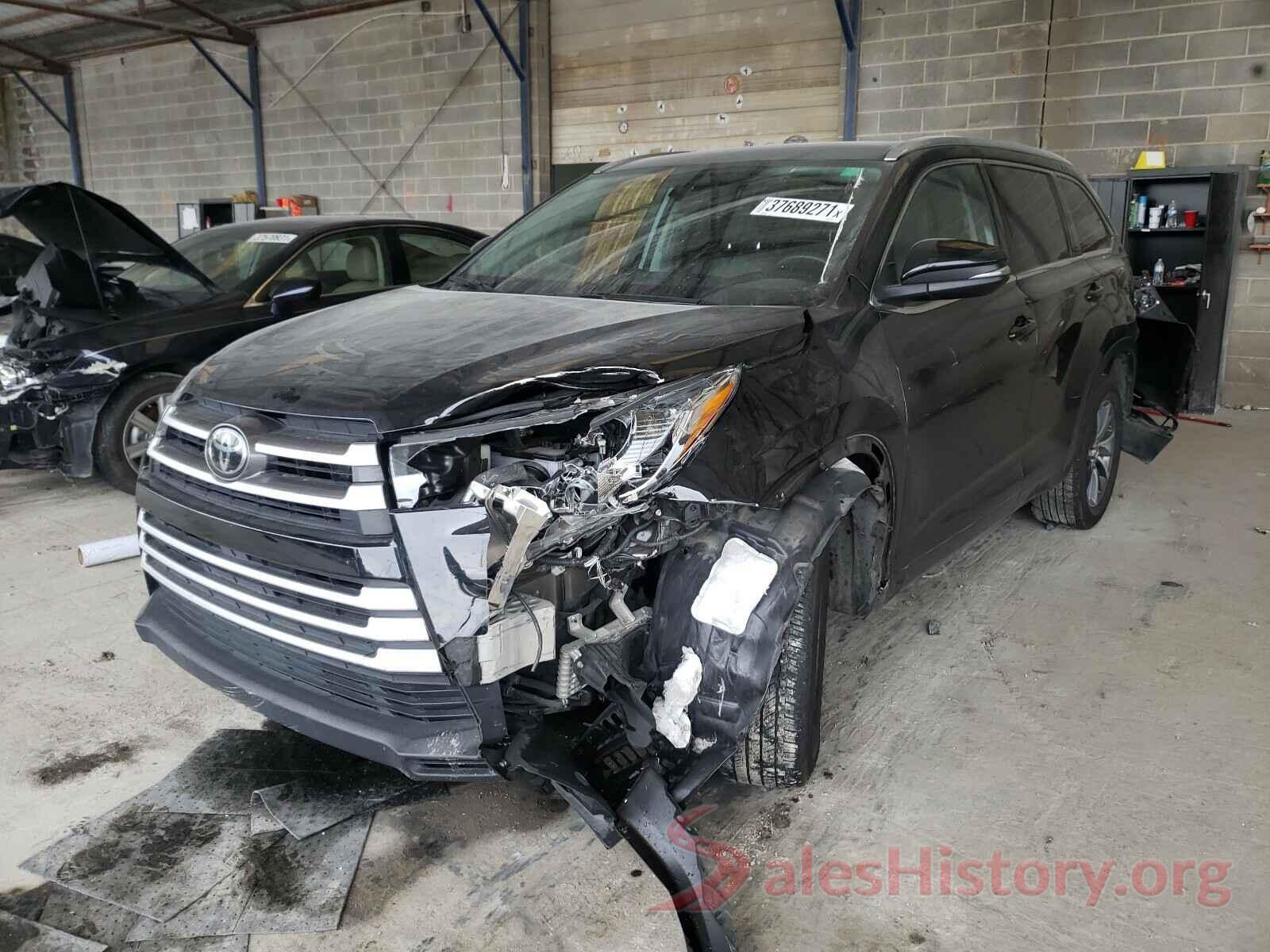 5TDKZRFH7JS527161 2018 TOYOTA HIGHLANDER