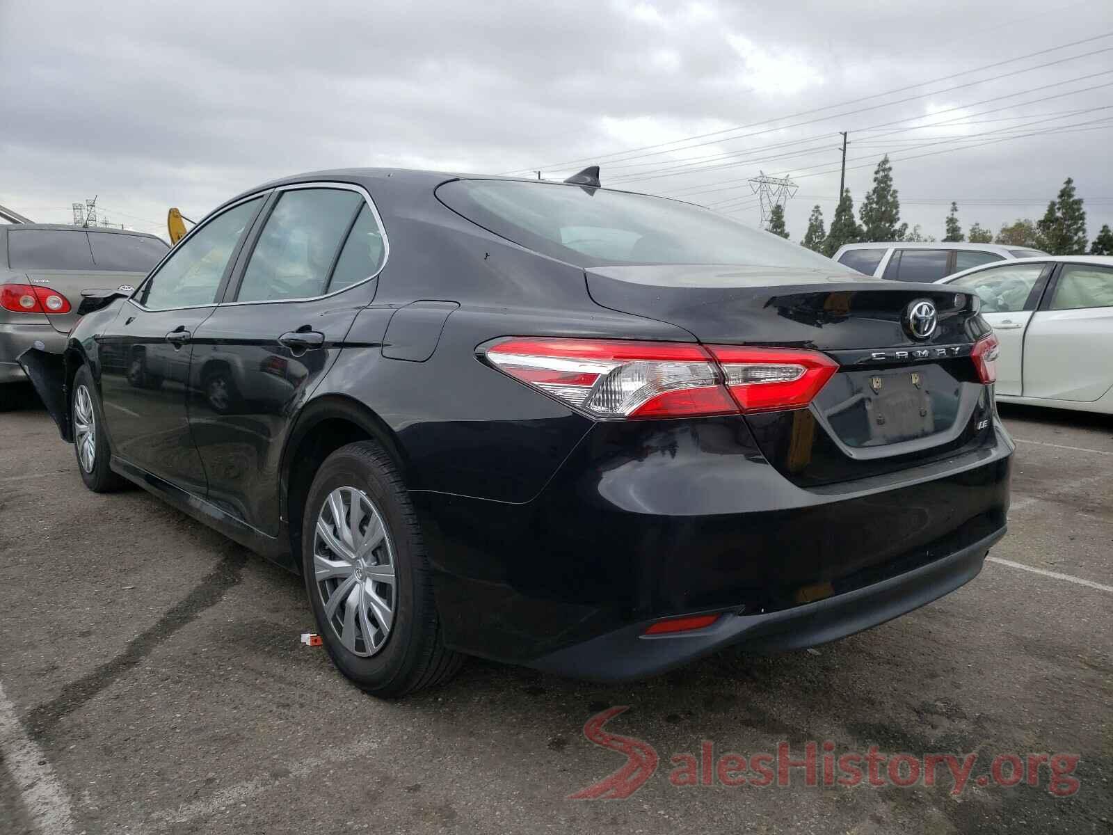 4T1B11HK5KU168015 2019 TOYOTA CAMRY