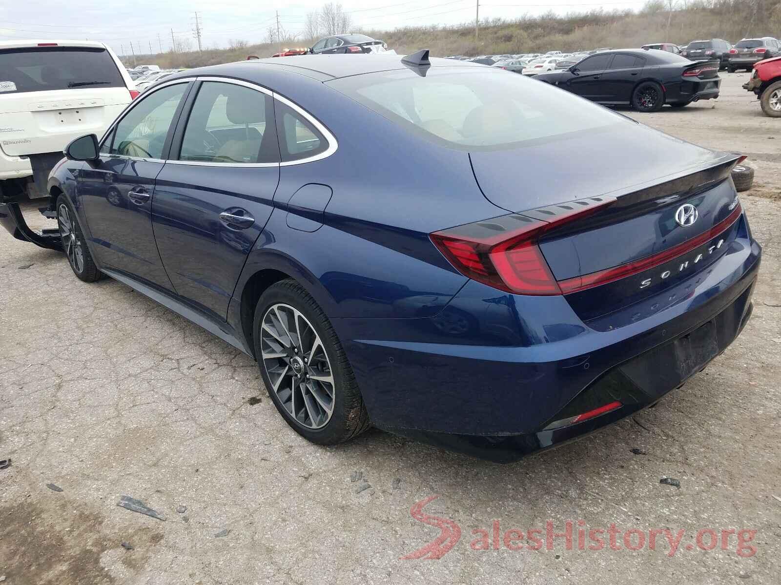 5NPEH4J2XLH044407 2020 HYUNDAI SONATA