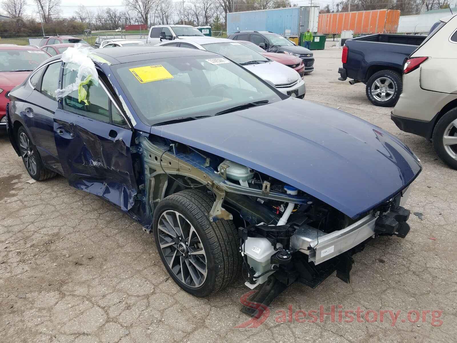 5NPEH4J2XLH044407 2020 HYUNDAI SONATA