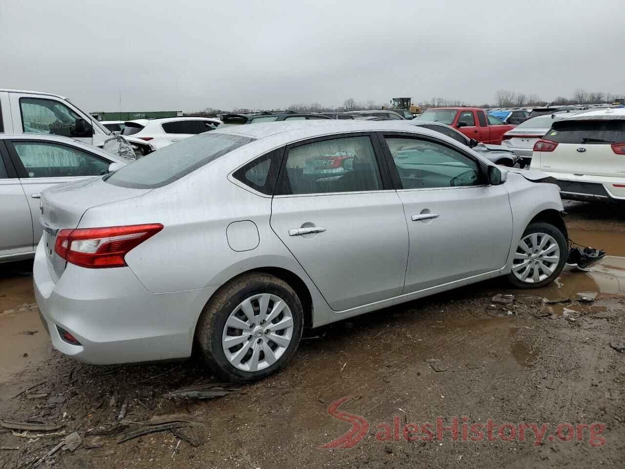 3N1AB7APXKY350492 2019 NISSAN SENTRA