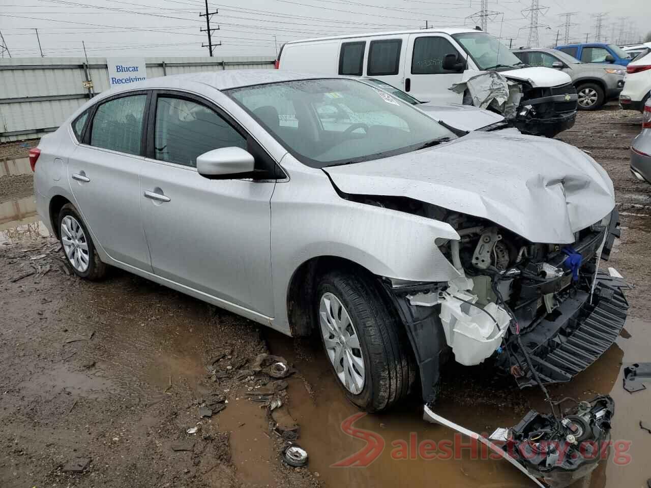 3N1AB7APXKY350492 2019 NISSAN SENTRA