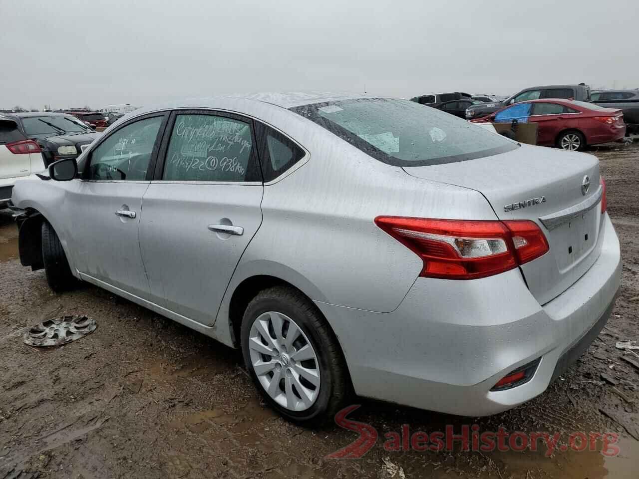 3N1AB7APXKY350492 2019 NISSAN SENTRA