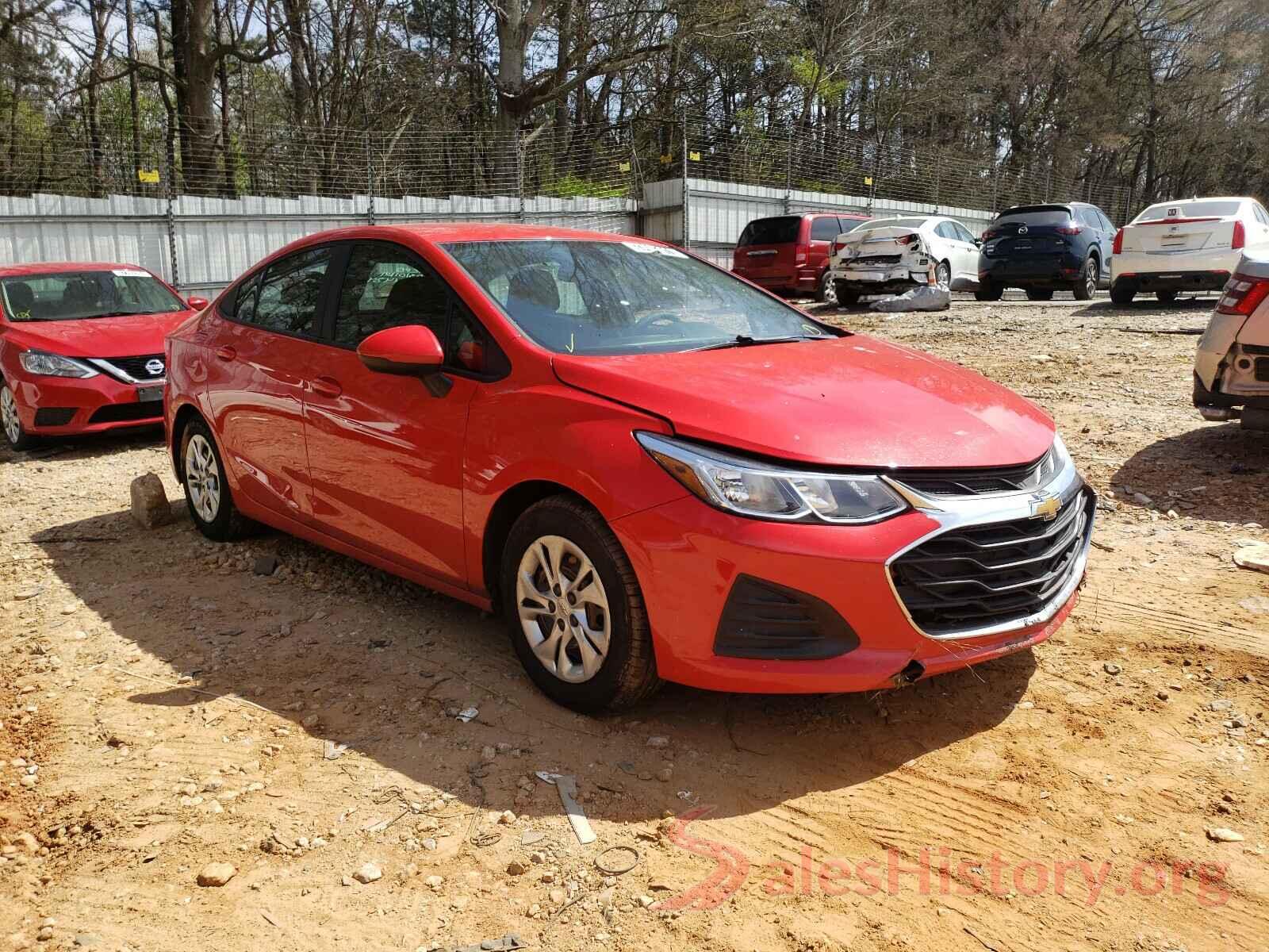 1G1BJ5SMXK7104484 2019 CHEVROLET CRUZE