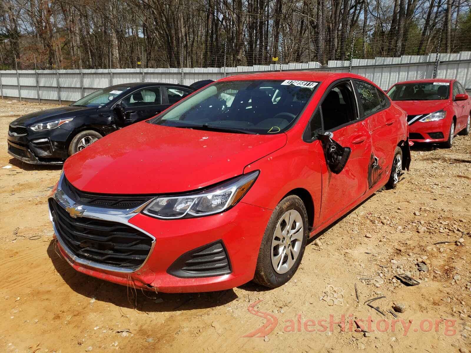 1G1BJ5SMXK7104484 2019 CHEVROLET CRUZE