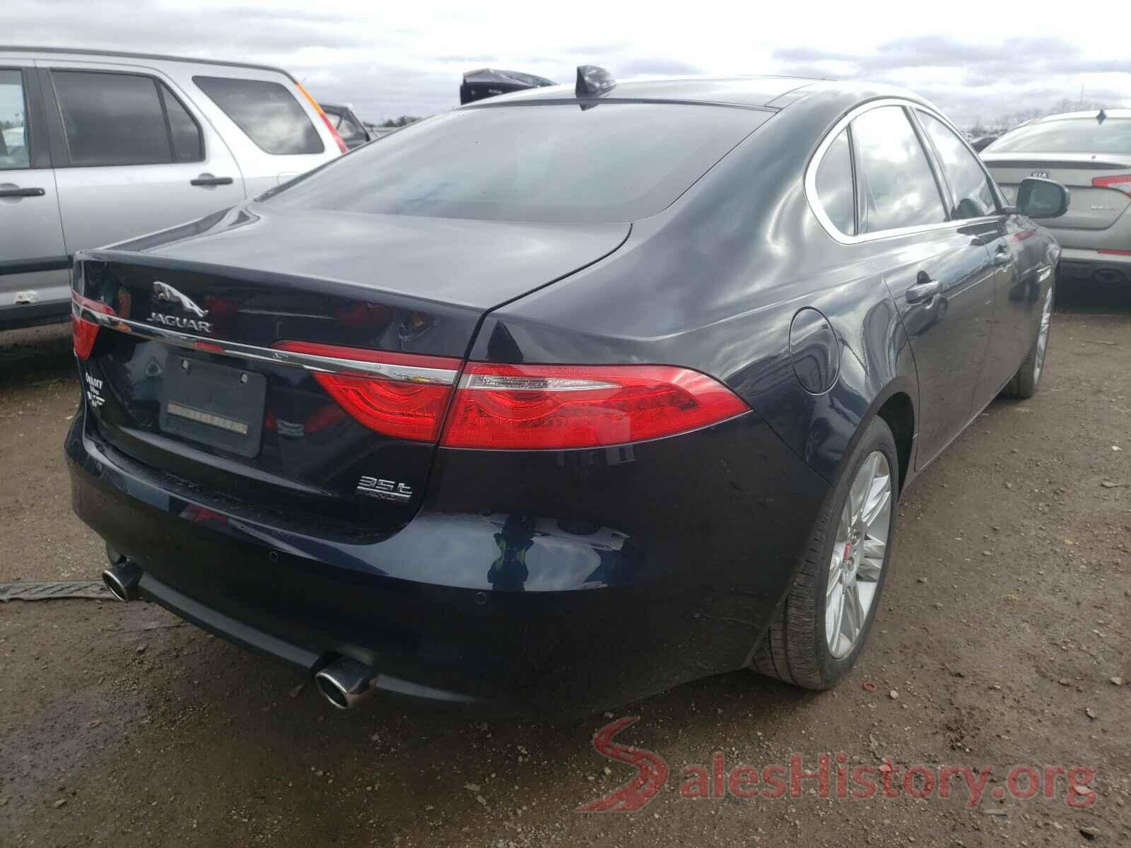 SAJBJ4BV9GCY21078 2016 JAGUAR XF