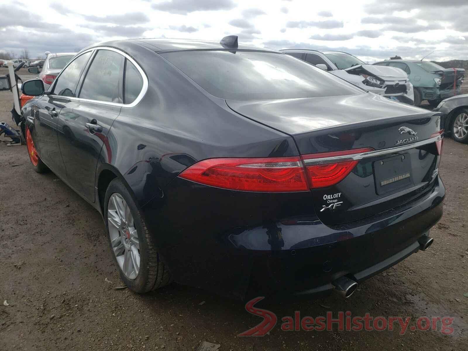 SAJBJ4BV9GCY21078 2016 JAGUAR XF