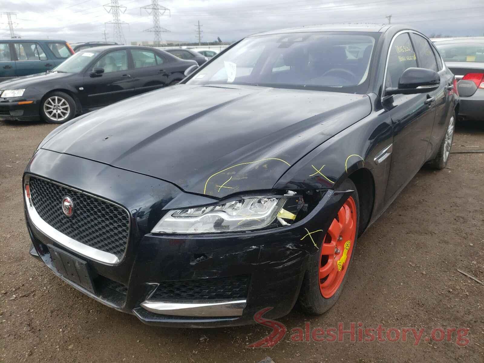 SAJBJ4BV9GCY21078 2016 JAGUAR XF