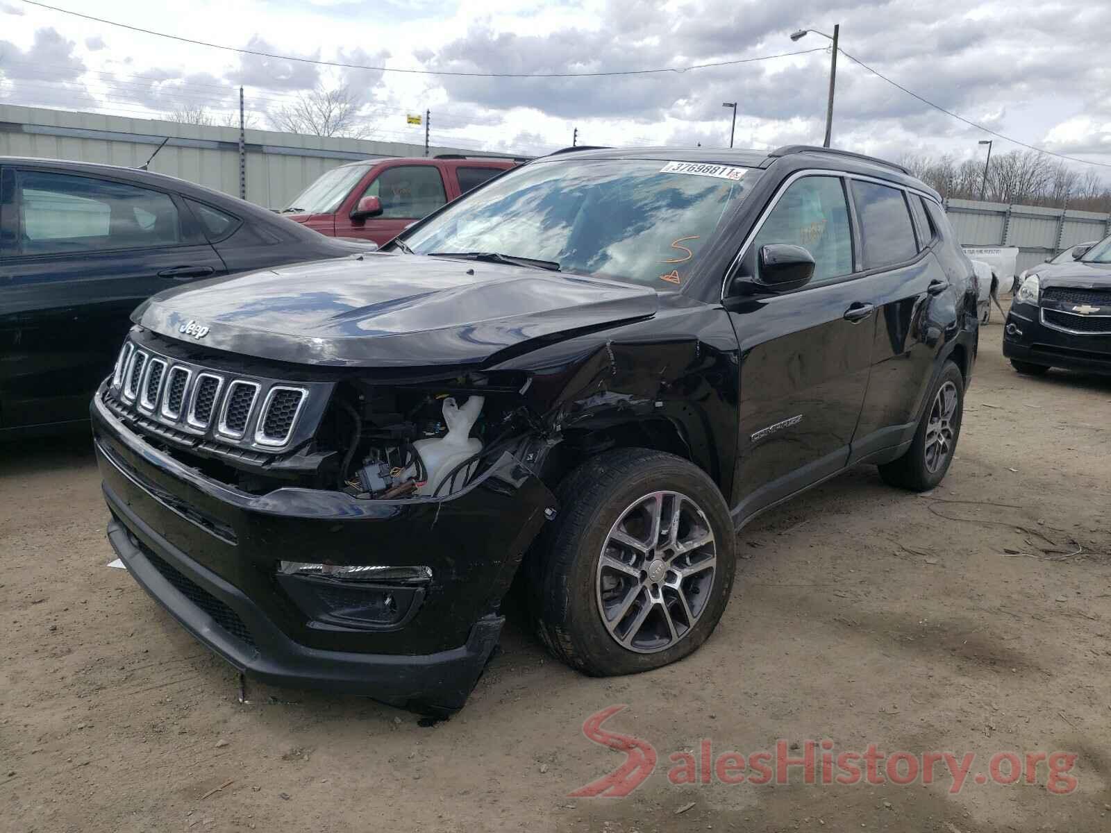 3C4NJCBB6HT653241 2017 JEEP COMPASS