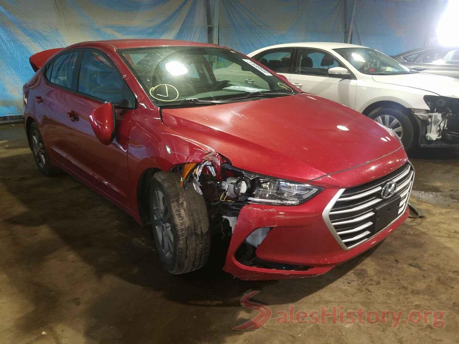 5NPD84LF5JH297594 2018 HYUNDAI ELANTRA